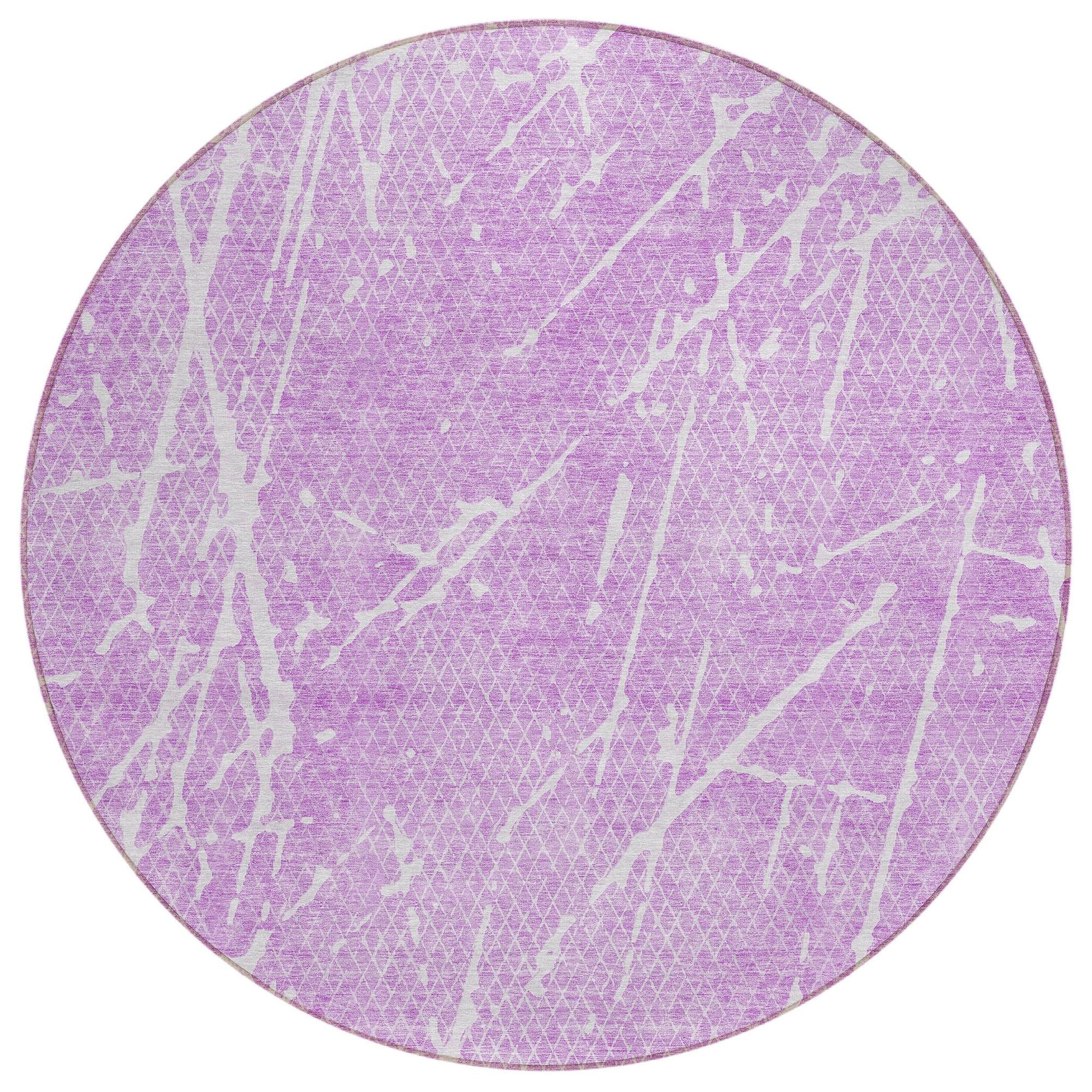 Machine Made ACN628 Lilac Purple Rugs #color_lilac purple