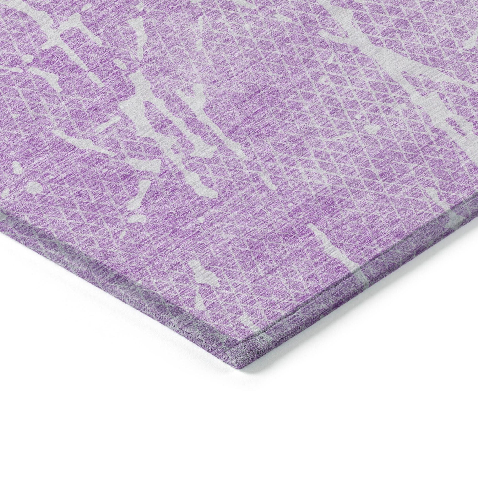 Machine Made ACN628 Lilac Purple Rugs #color_lilac purple