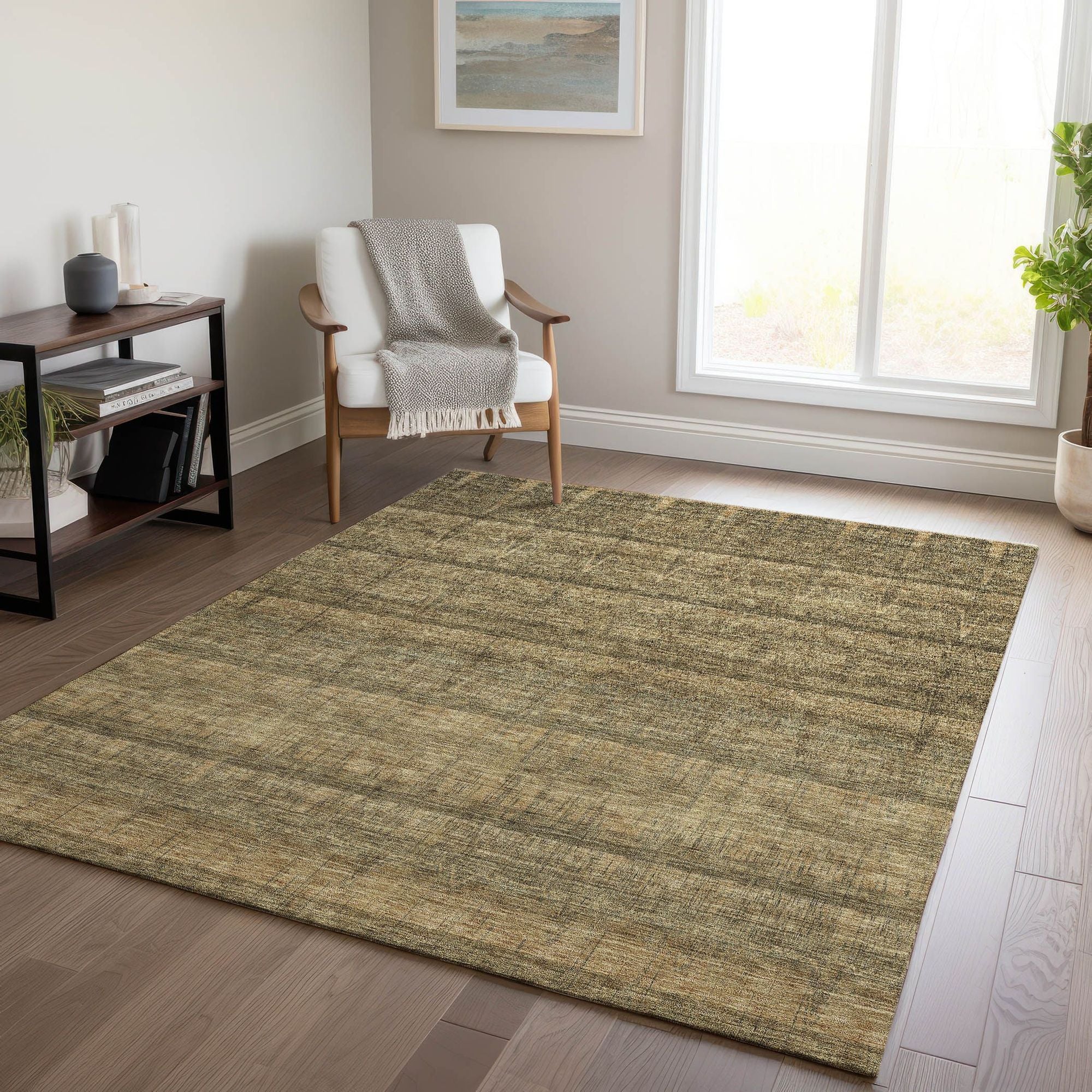 Machine Made ACN629 Brown  Rugs #color_brown 