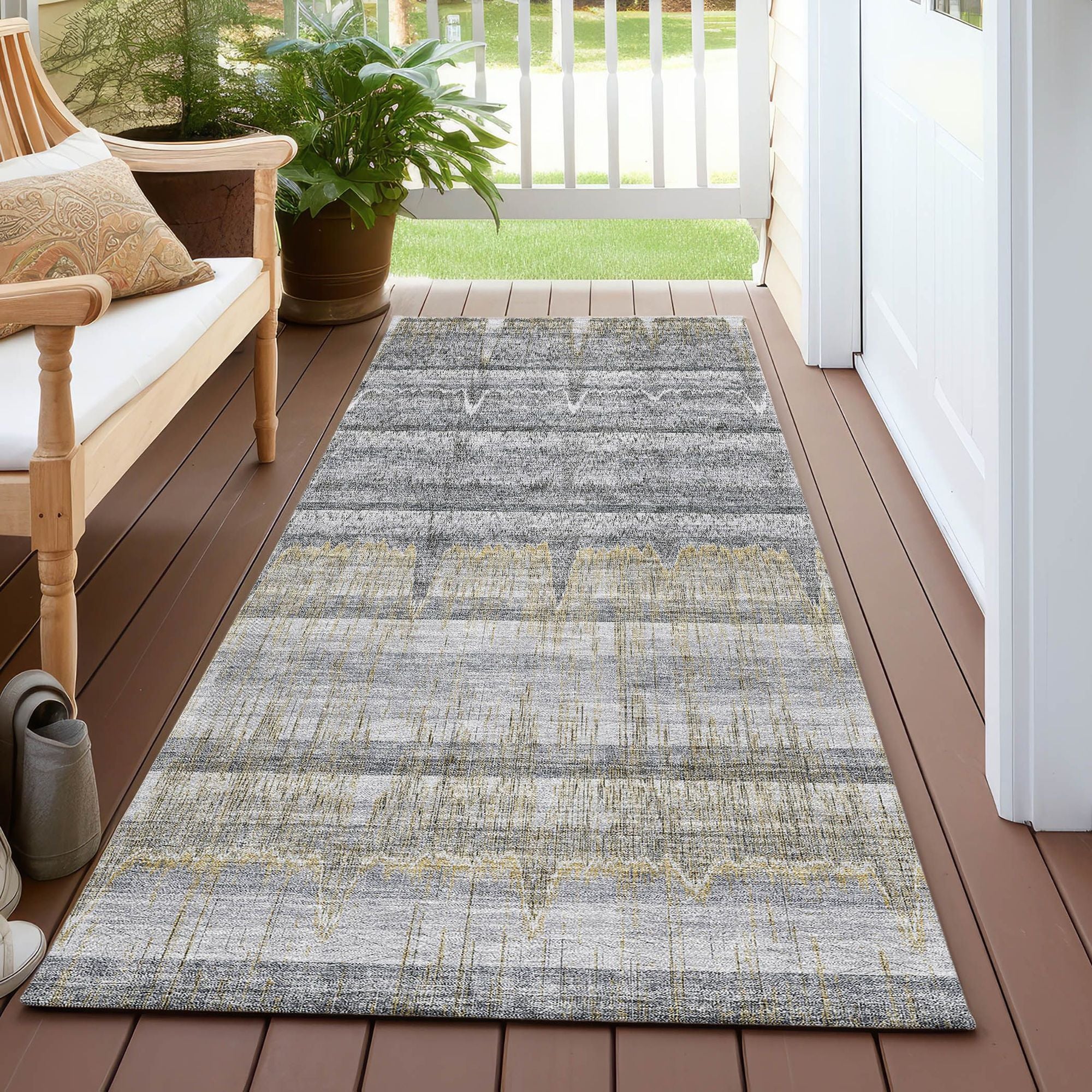 Machine Made ACN629 Gray  Rugs #color_gray 