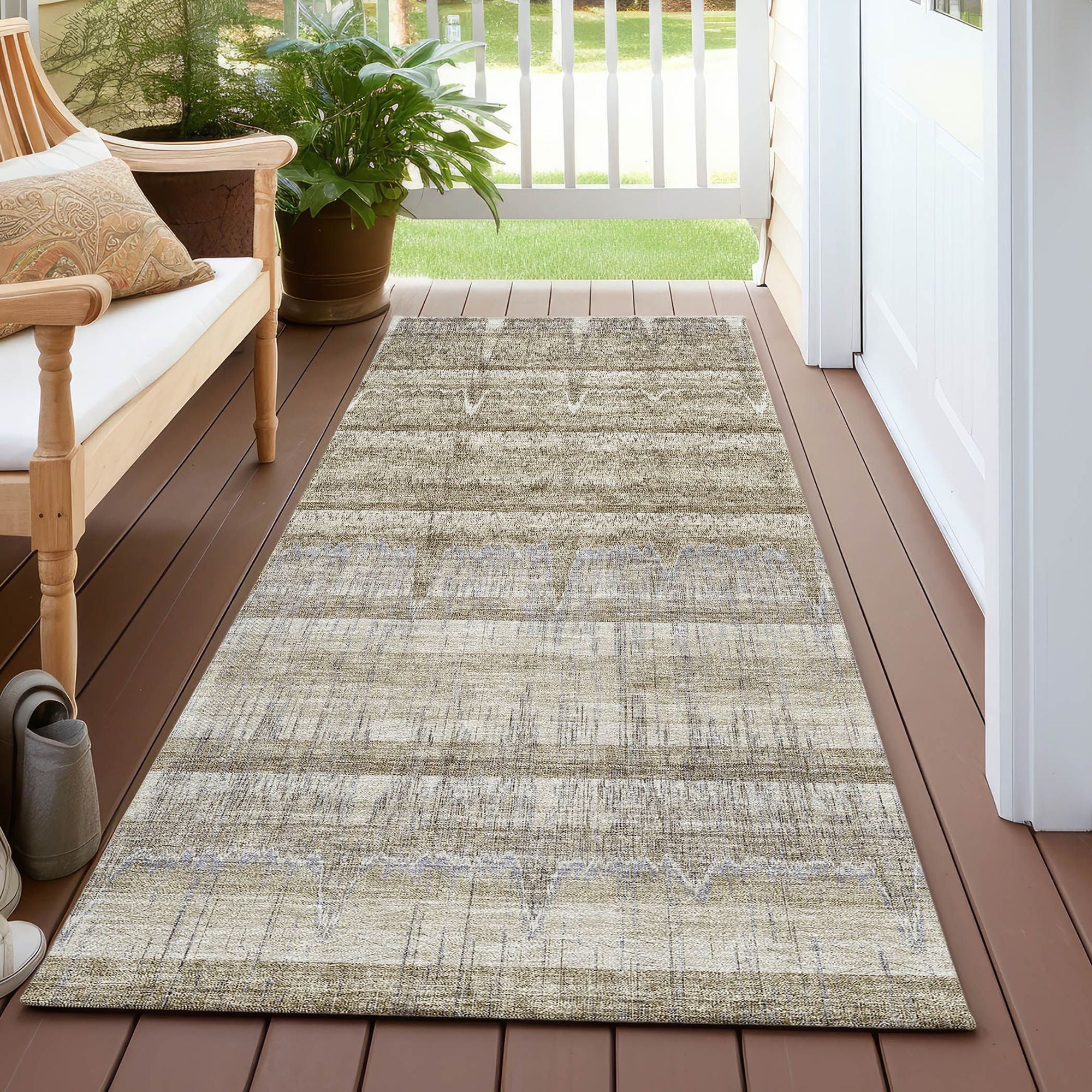 Machine Made ACN629 Taupe Brown Rugs #color_taupe brown