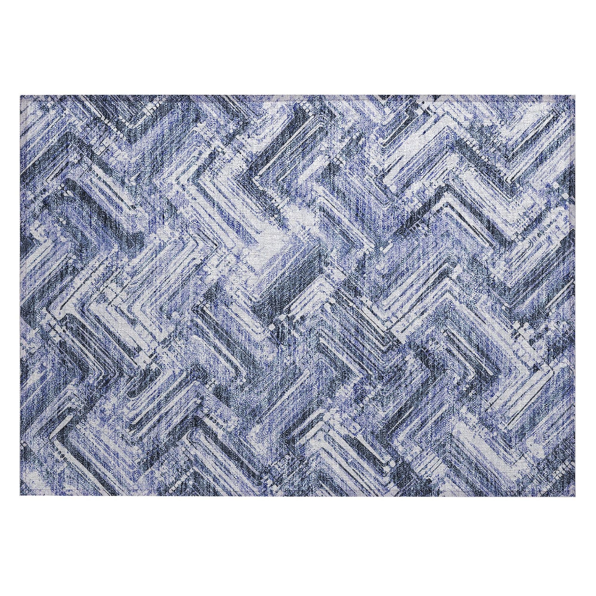 Machine Made ACN630 Blue  Rugs #color_blue 