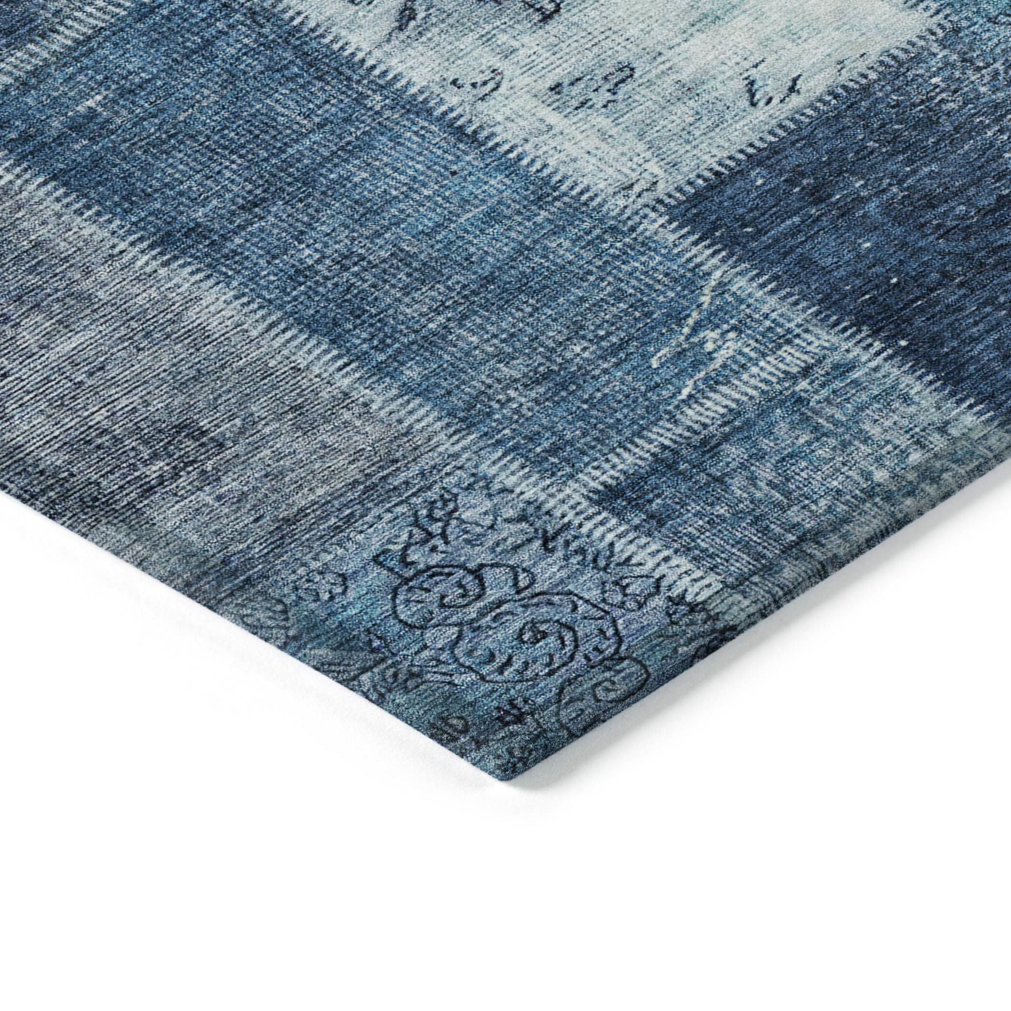 Machine Made ACN631 Blue  Rugs #color_blue 