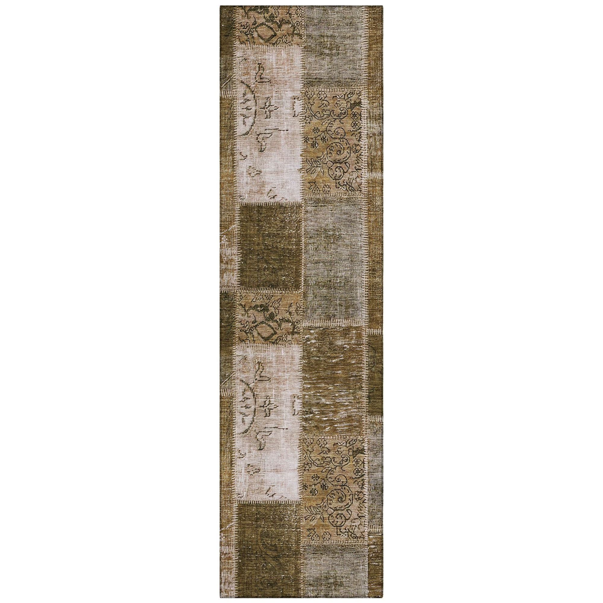 Machine Made ACN631 Brown  Rugs #color_brown 