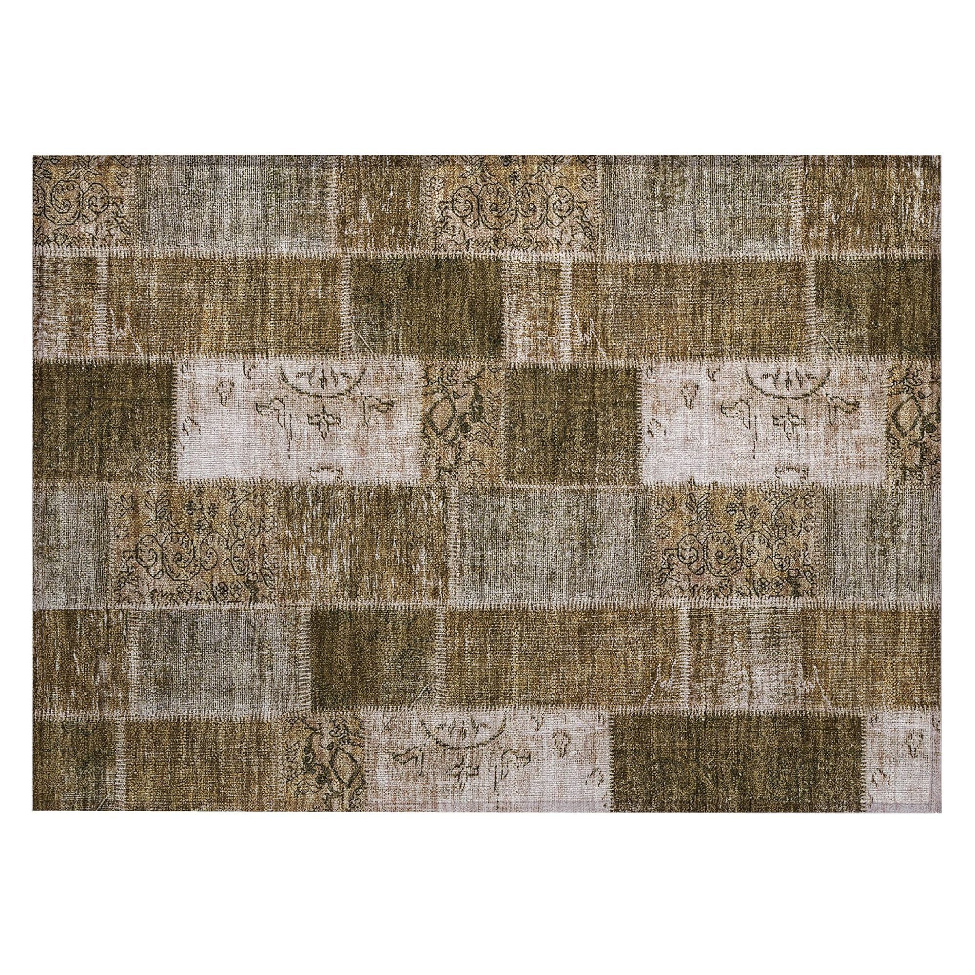 Machine Made ACN631 Brown  Rugs #color_brown 