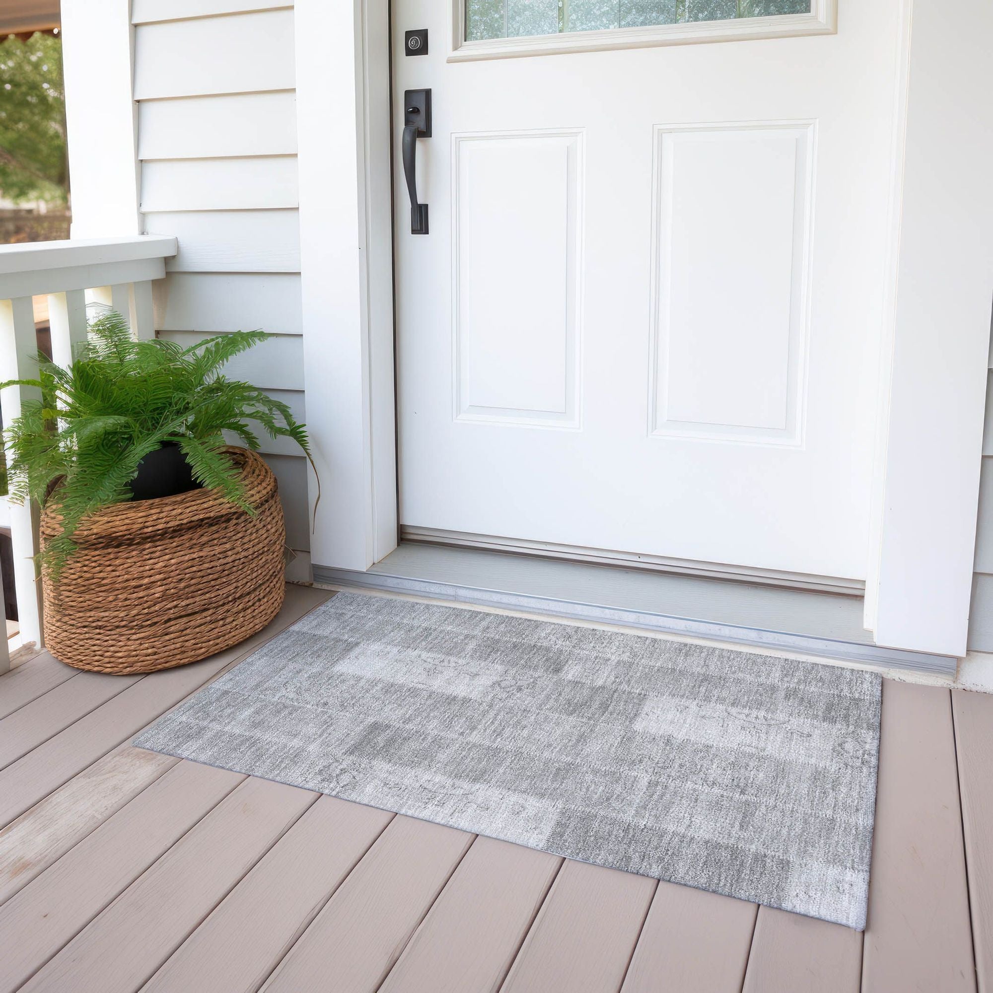 Machine Made ACN631 Silver Gray Rugs #color_silver gray