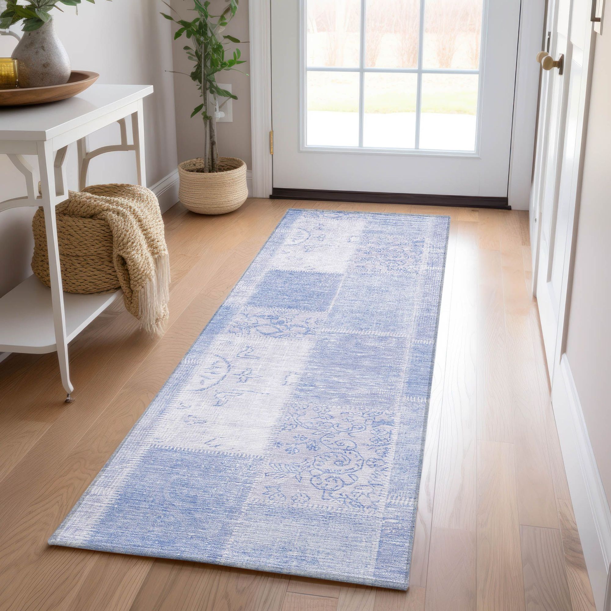 Machine Made ACN631 Sky Blue Rugs #color_sky blue