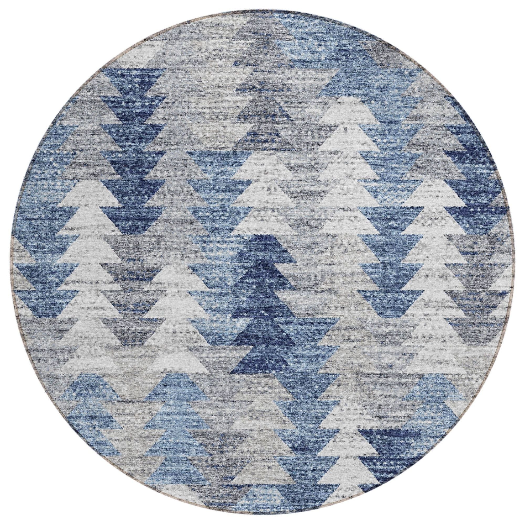 Machine Made ACN632 Blue  Rugs #color_blue 