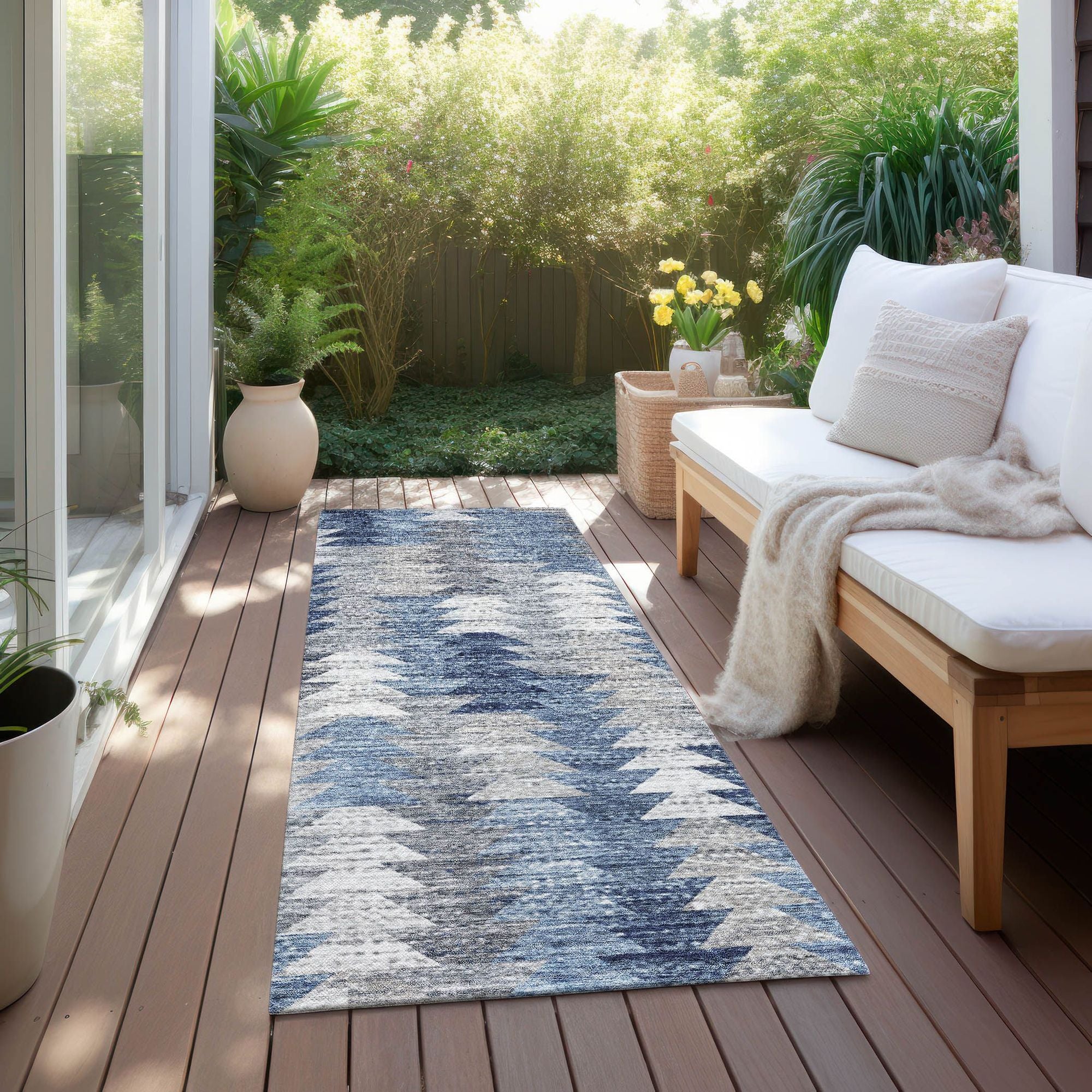 Machine Made ACN632 Blue  Rugs #color_blue 