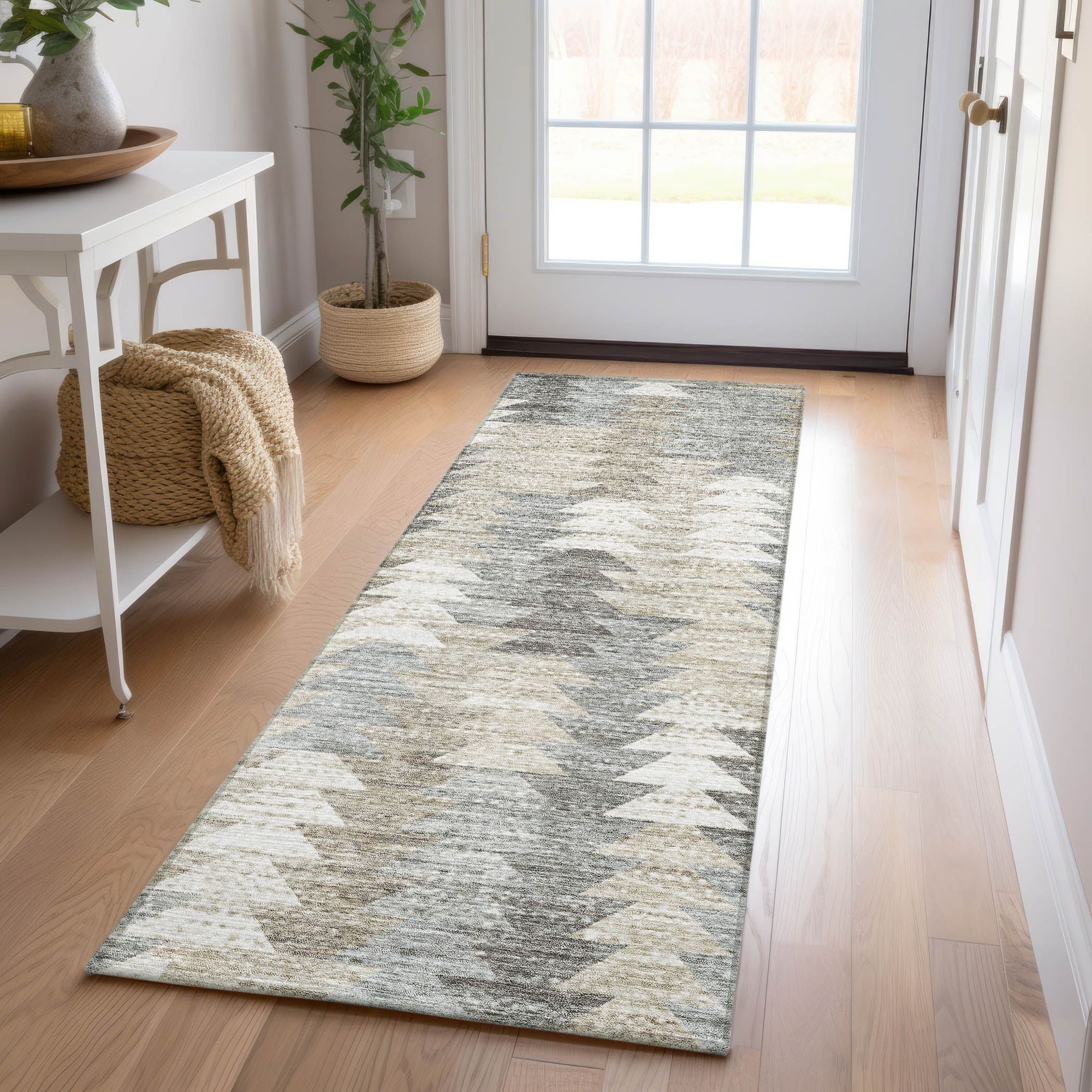 Machine Made ACN632 Taupe Brown Rugs #color_taupe brown