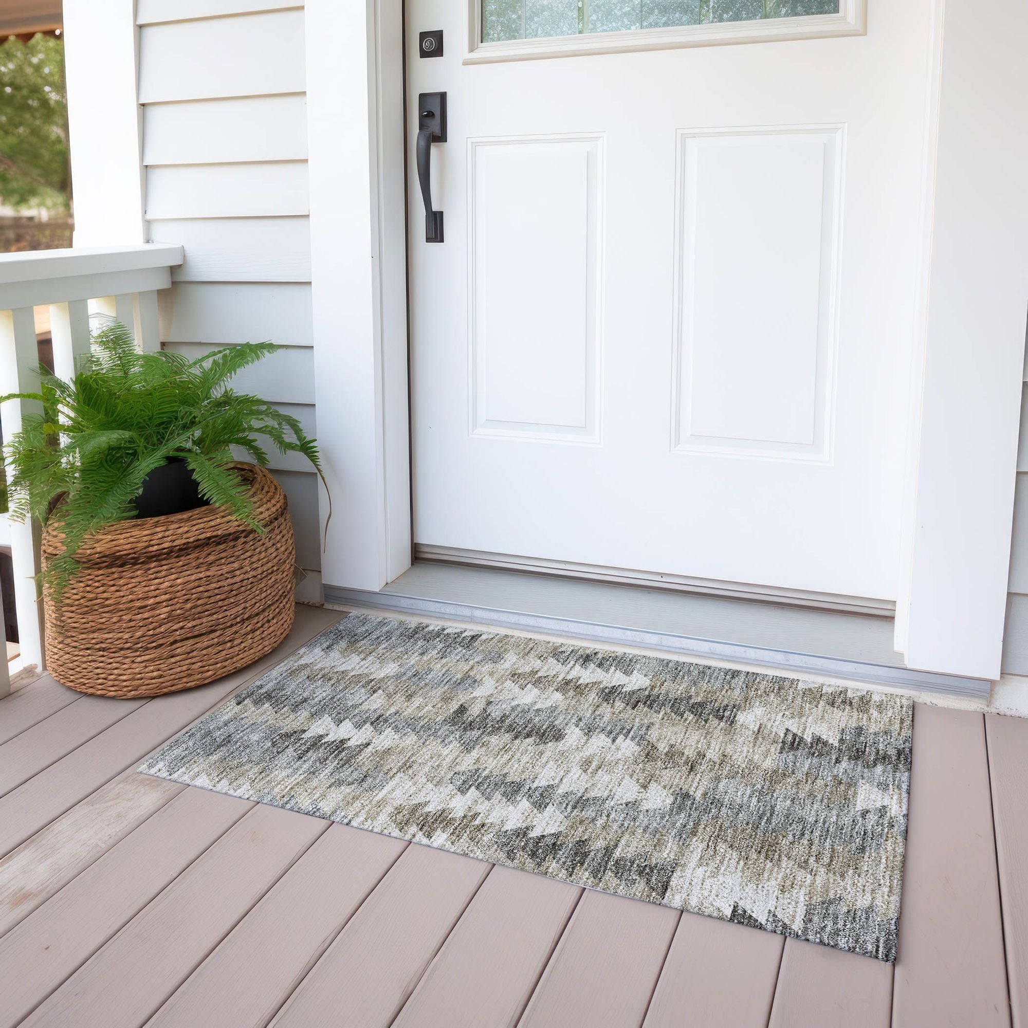 Machine Made ACN632 Taupe Brown Rugs #color_taupe brown