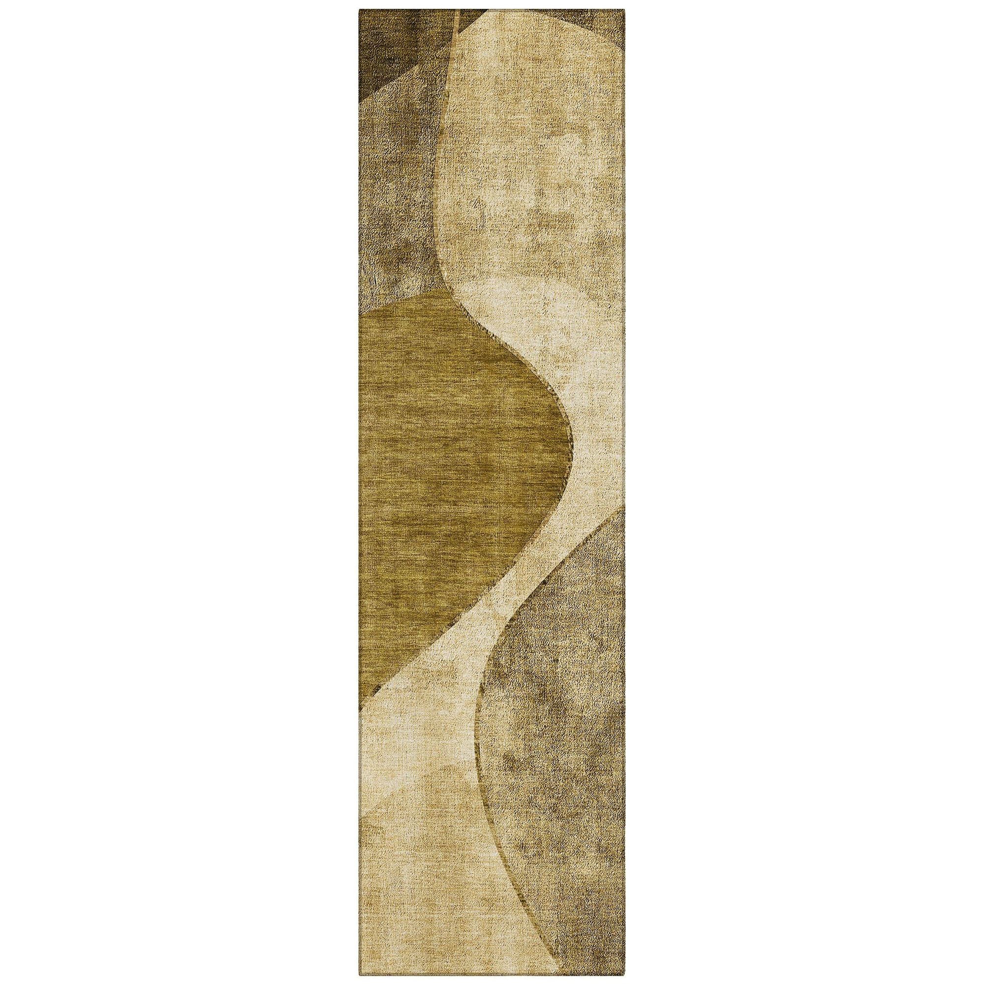 Machine Made ACN633 Brown  Rugs #color_brown 