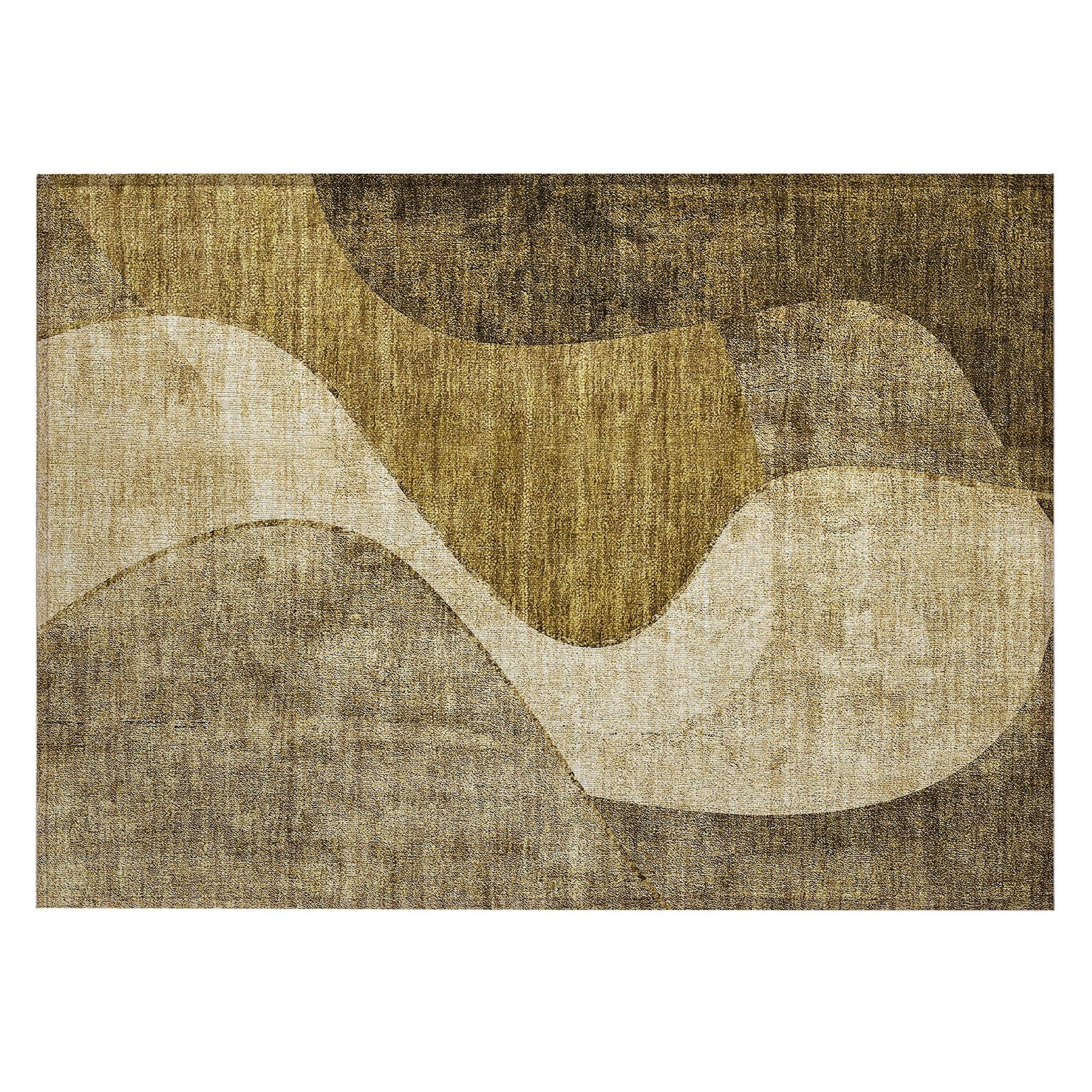 Machine Made ACN633 Brown  Rugs #color_brown 