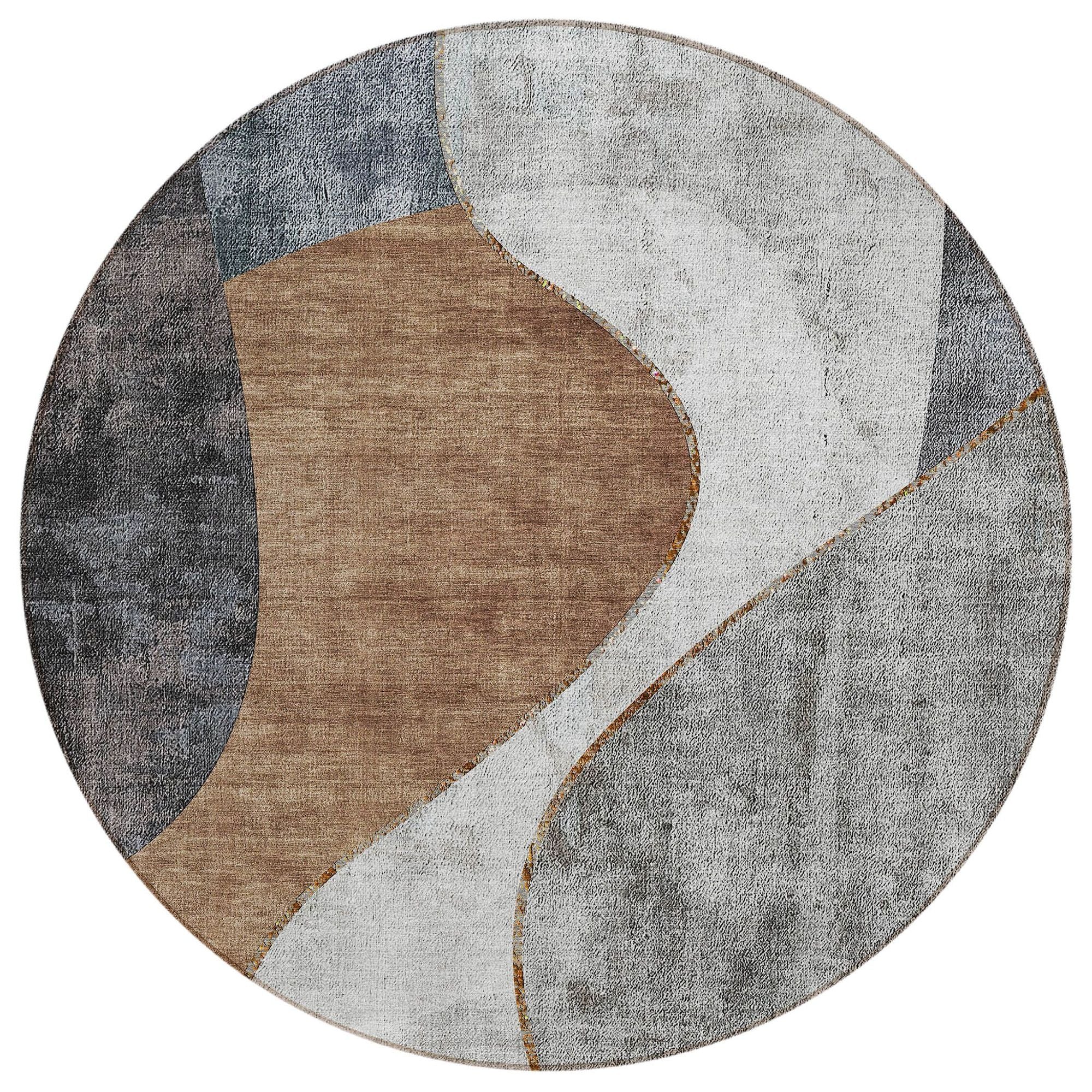 Machine Made ACN633 Gray  Rugs #color_gray 