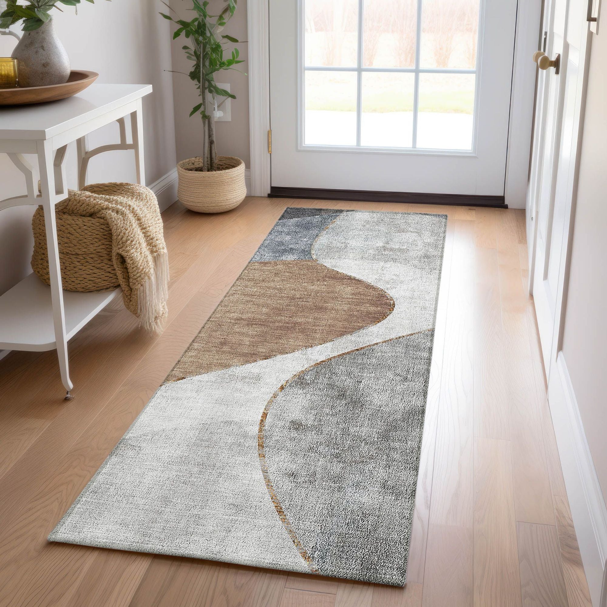 Machine Made ACN633 Gray  Rugs #color_gray 