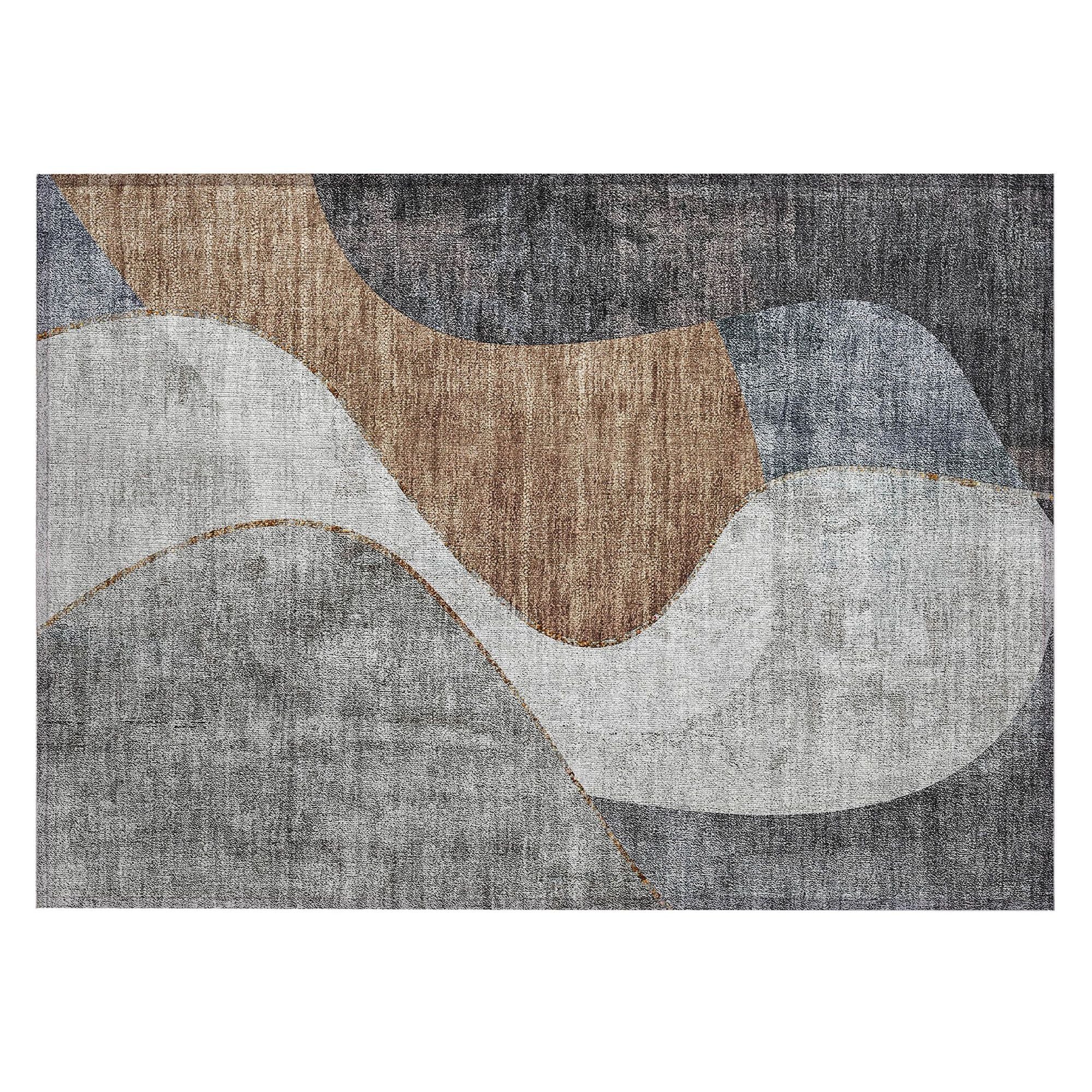 Machine Made ACN633 Gray  Rugs #color_gray 