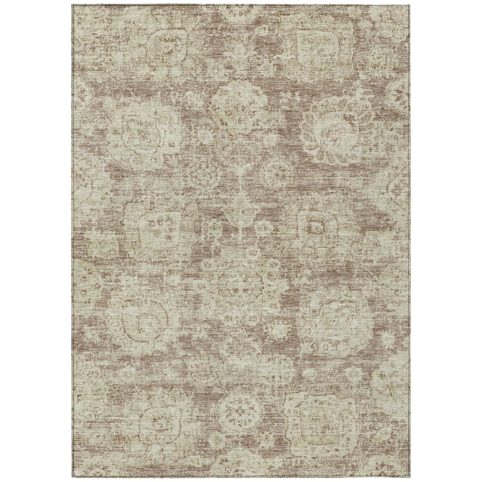 Machine Made ACN634 Mocha Brown Rugs #color_mocha brown