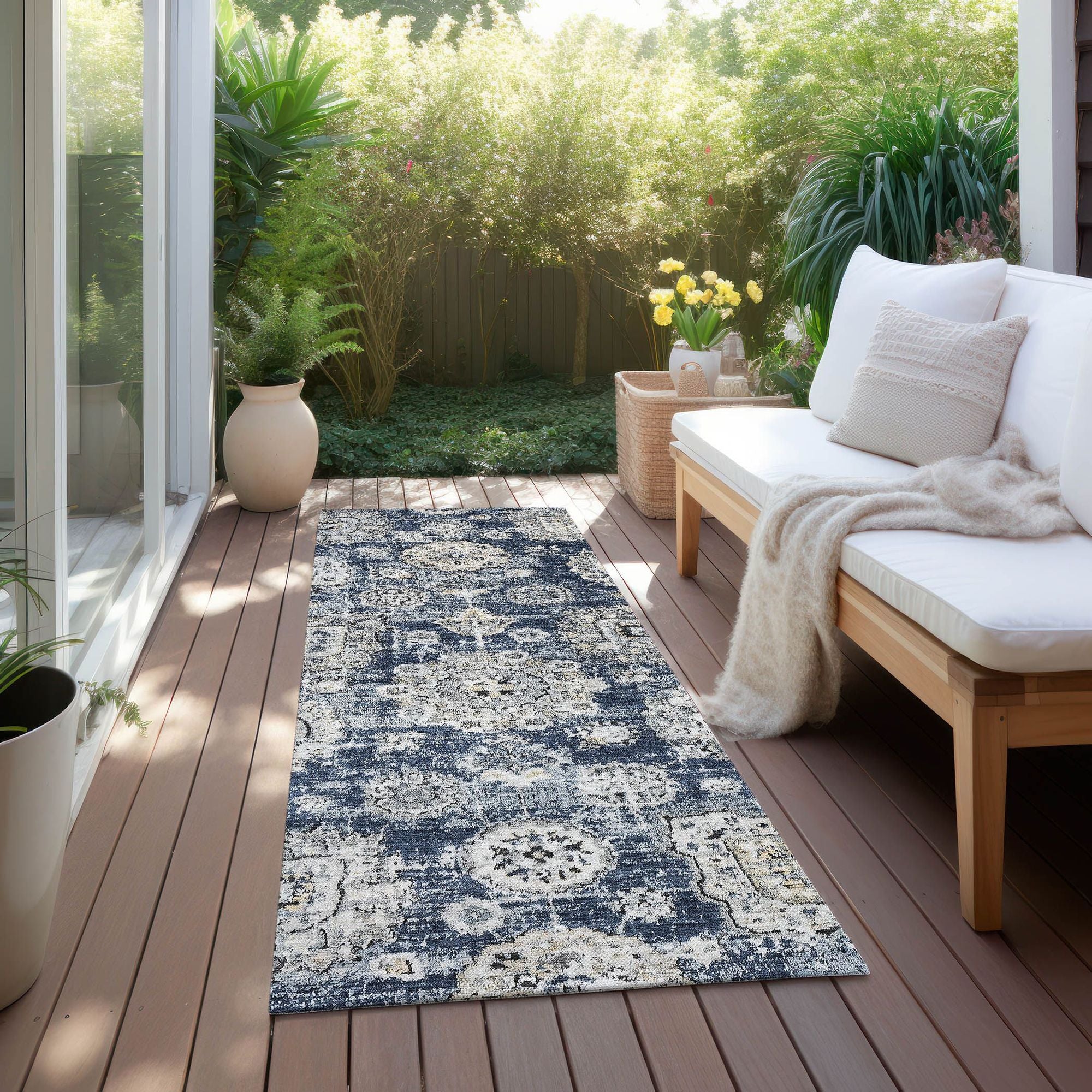 Machine Made ACN634 Navy Blue Rugs #color_navy blue