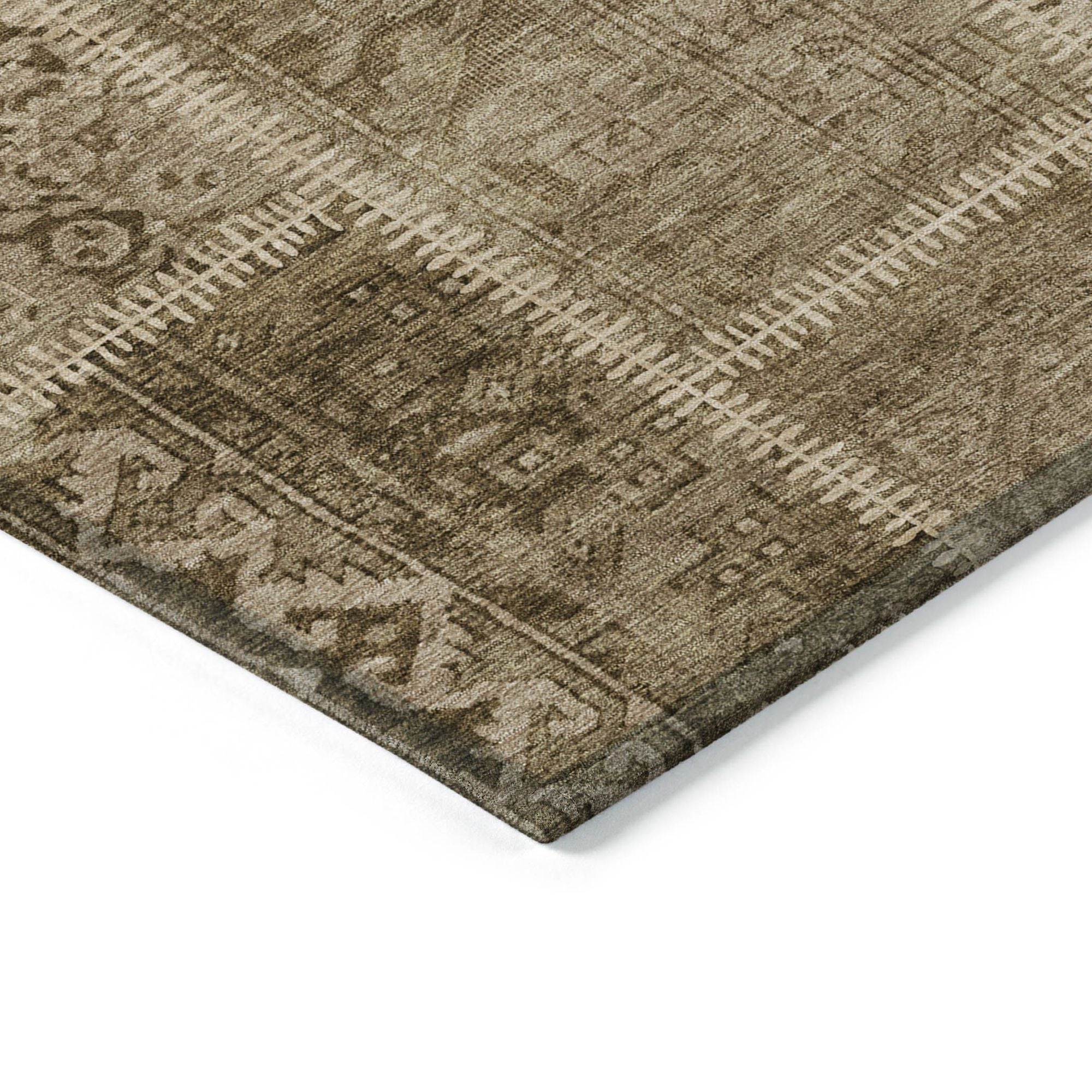 Machine Made ACN635 Brown  Rugs #color_brown 