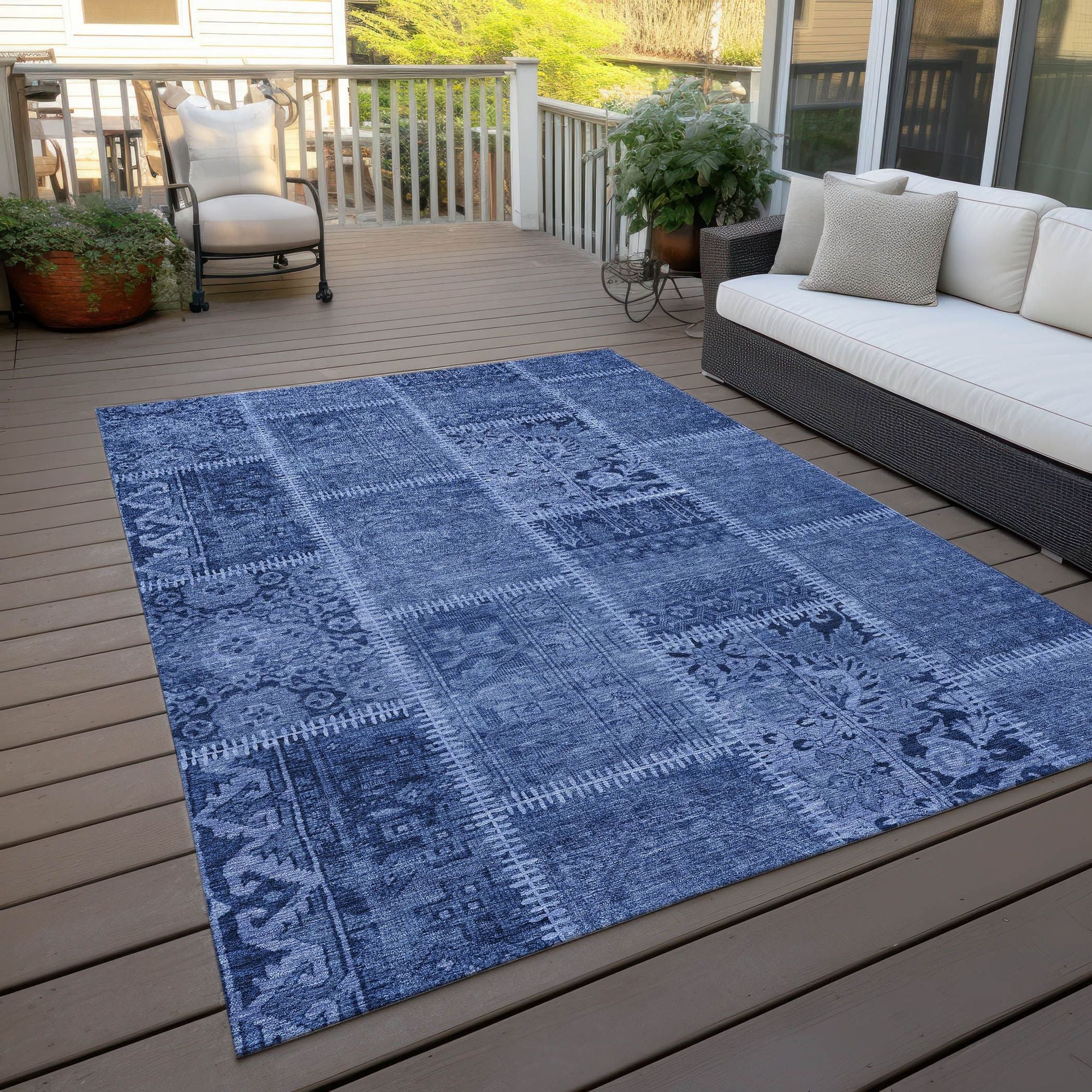 Machine Made ACN635 Navy Blue Rugs #color_navy blue