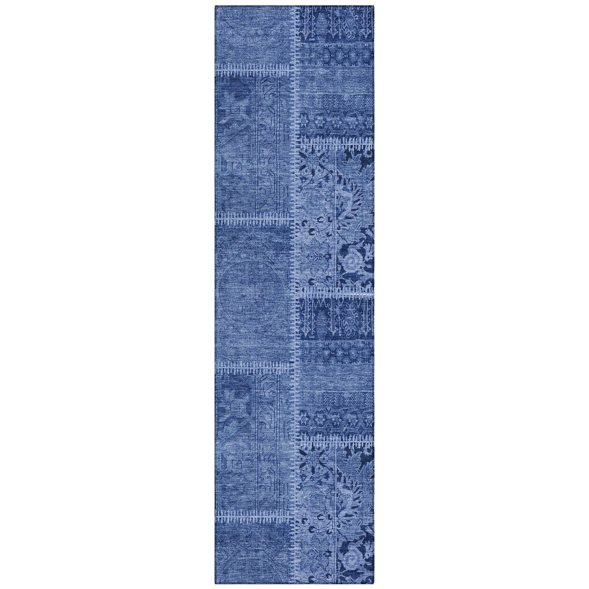 Machine Made ACN635 Navy Blue Rugs #color_navy blue