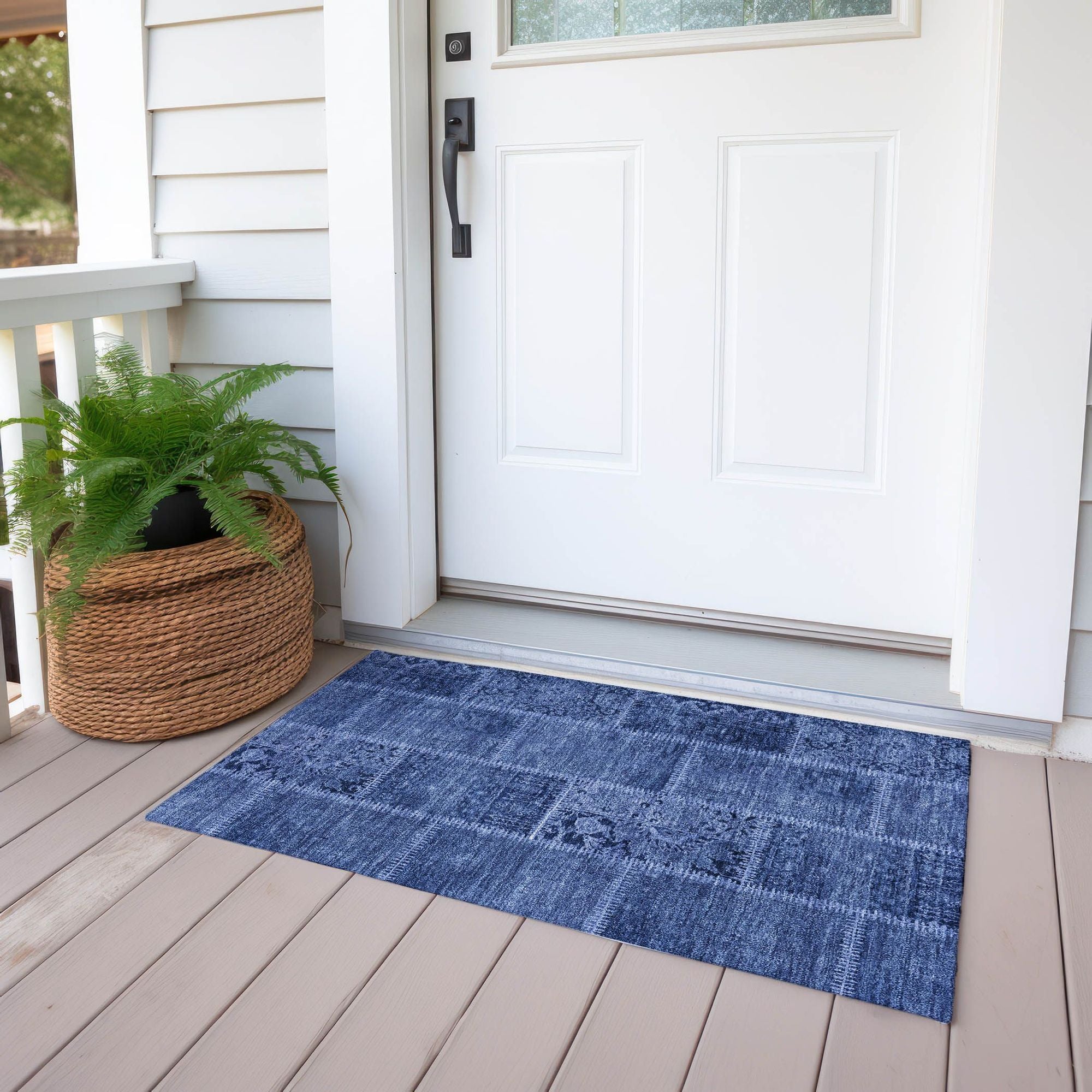 Machine Made ACN635 Navy Blue Rugs #color_navy blue