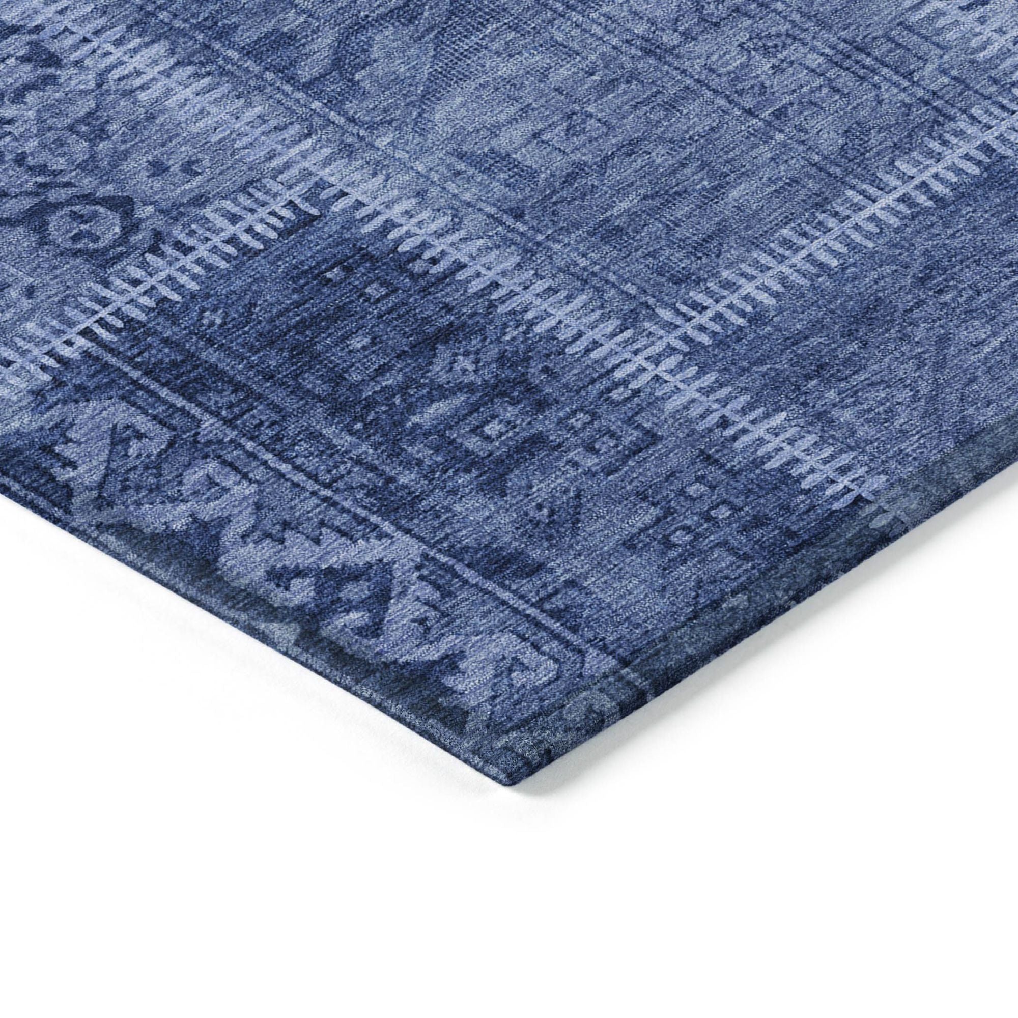 Machine Made ACN635 Navy Blue Rugs #color_navy blue