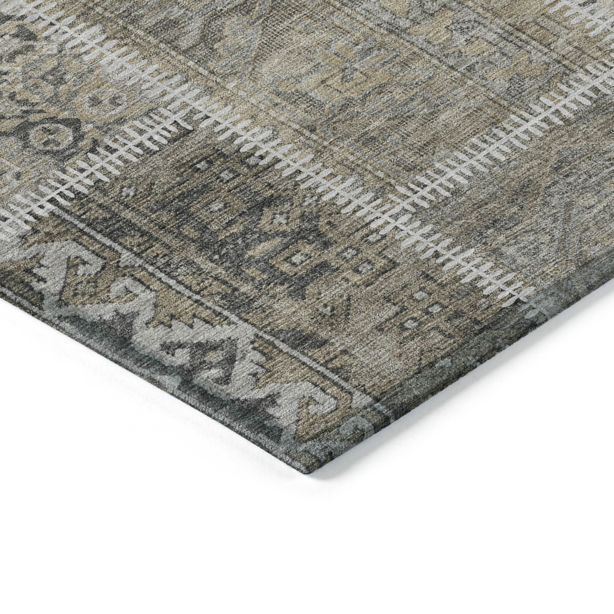 Machine Made ACN635 Taupe Brown Rugs #color_taupe brown