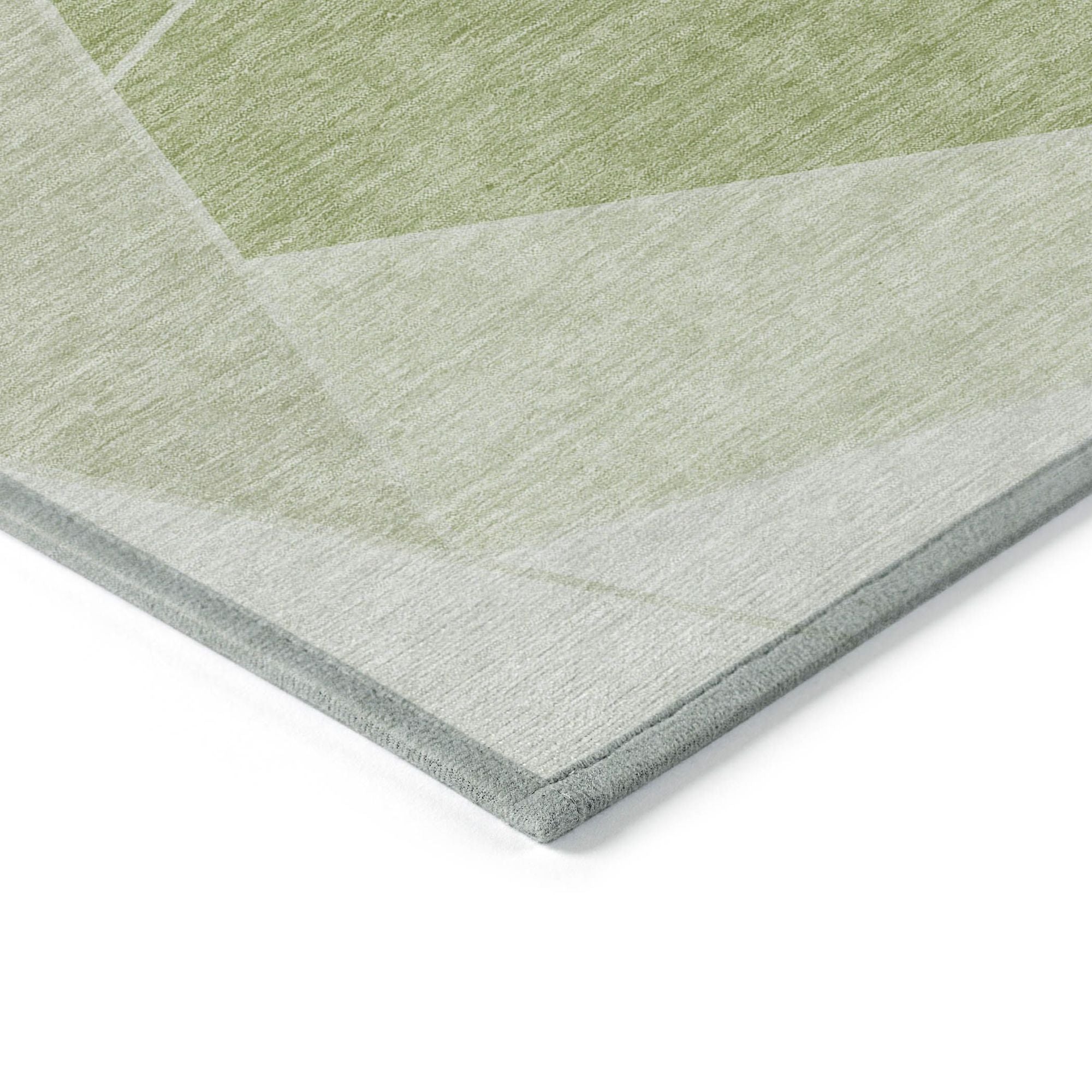 Machine Made ACN636 Aloe Green Rugs #color_aloe green