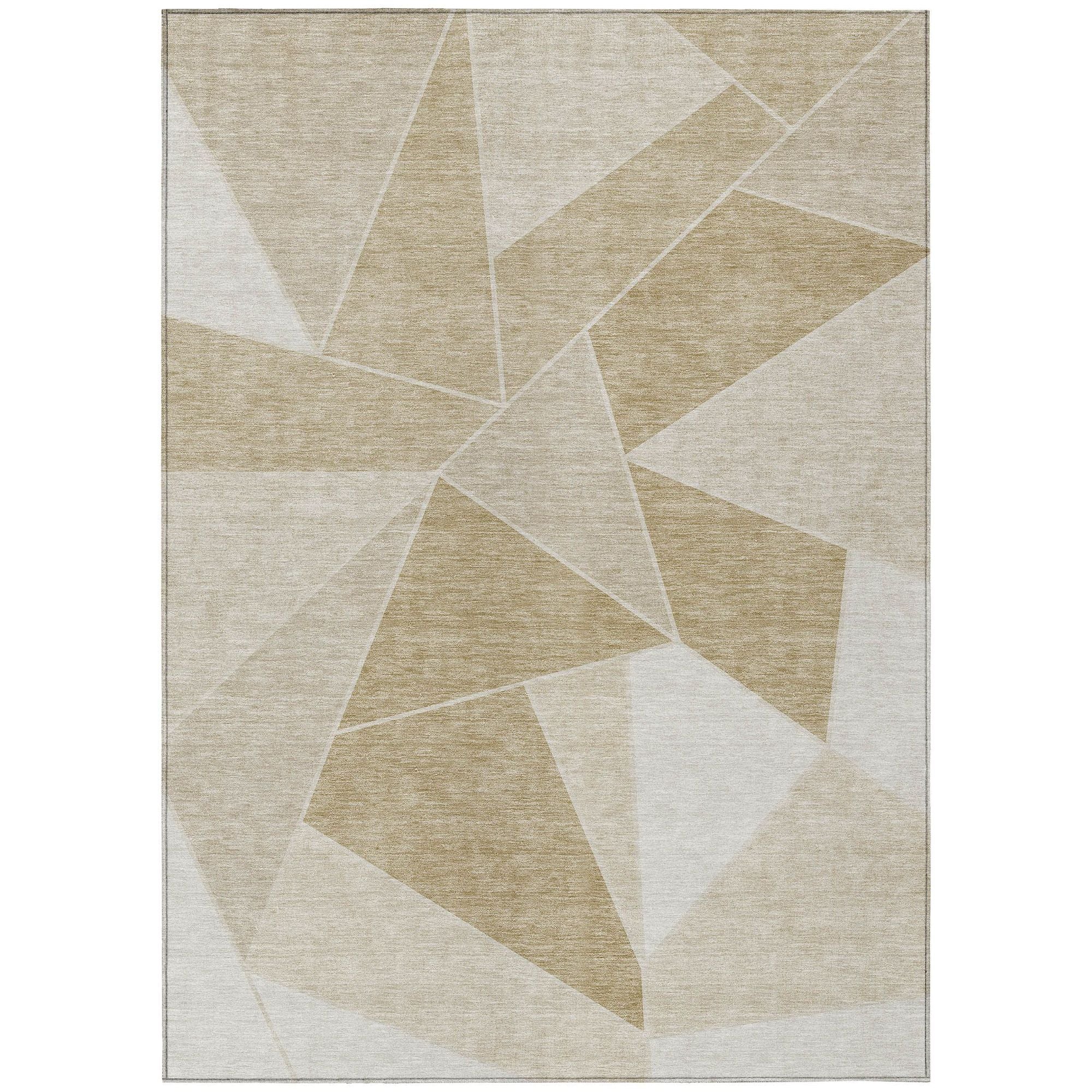 Machine Made ACN636 Beige Brown Rugs #color_beige brown