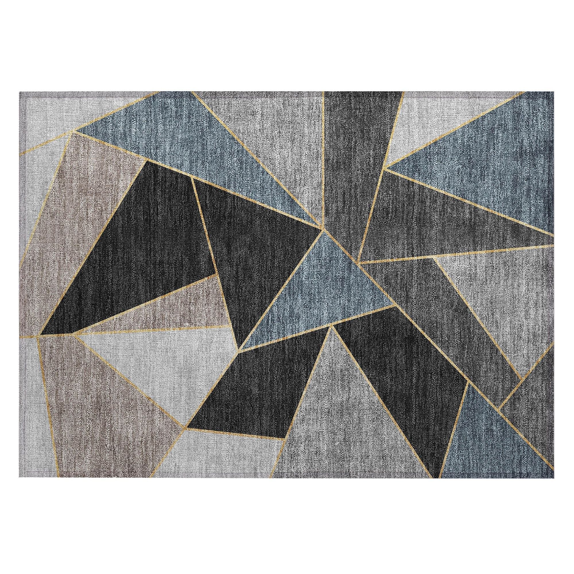 Machine Made ACN636 Blue  Rugs #color_blue 