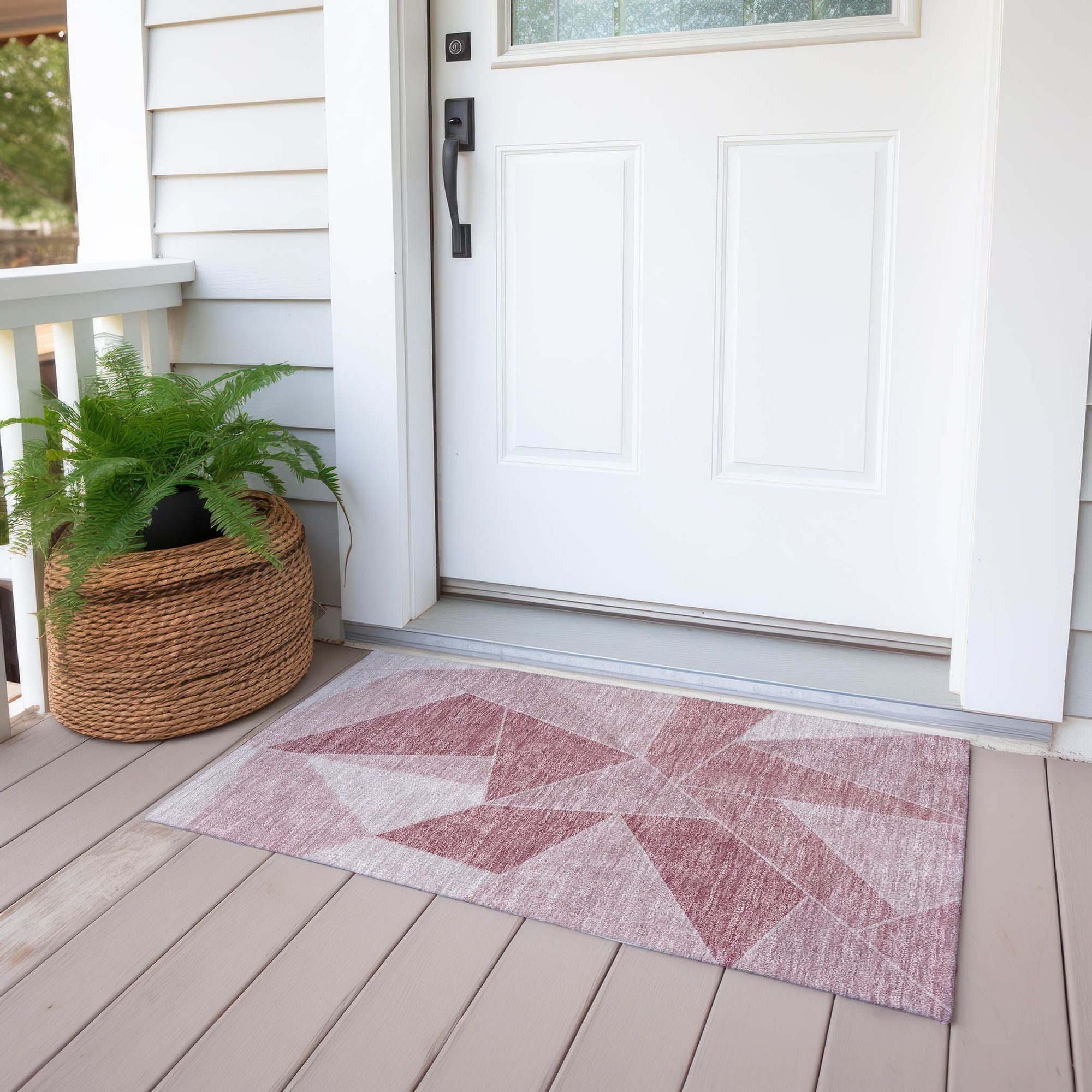 Machine Made ACN636 Blush Pink Rugs #color_blush pink