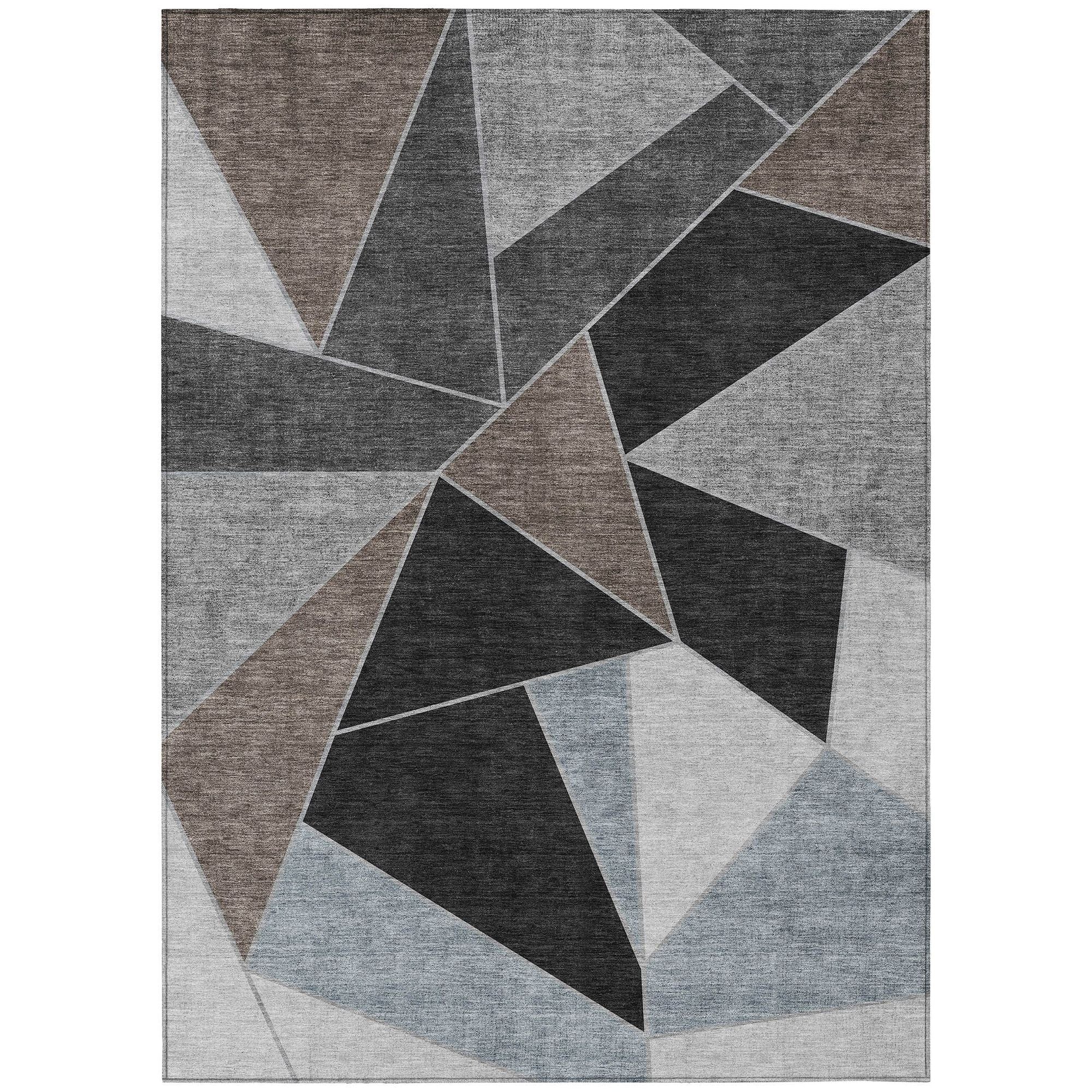 Machine Made ACN636 Chocolate Brown Rugs #color_chocolate brown