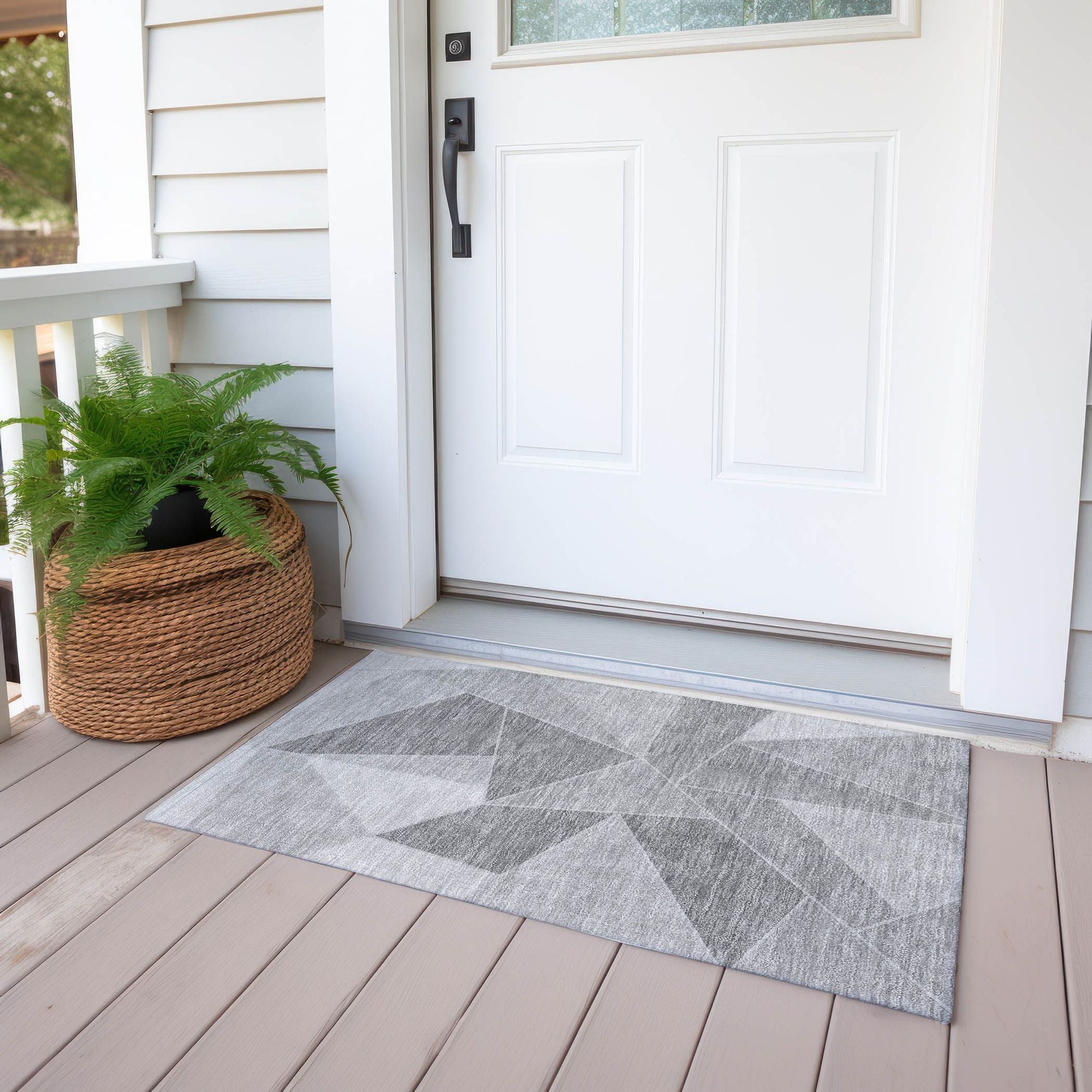 Machine Made ACN636 Gray  Rugs #color_gray 