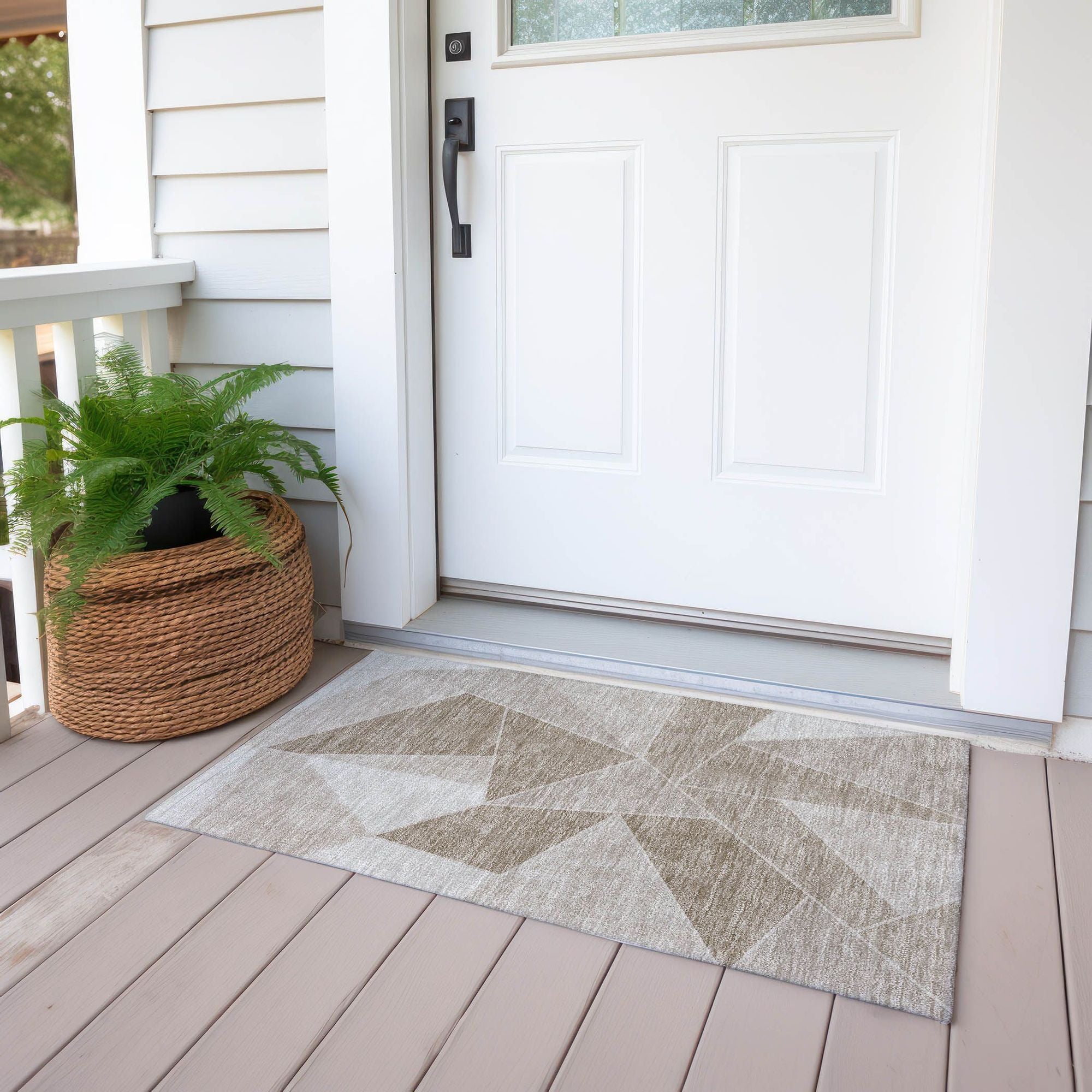 Machine Made ACN636 Taupe Brown Rugs #color_taupe brown