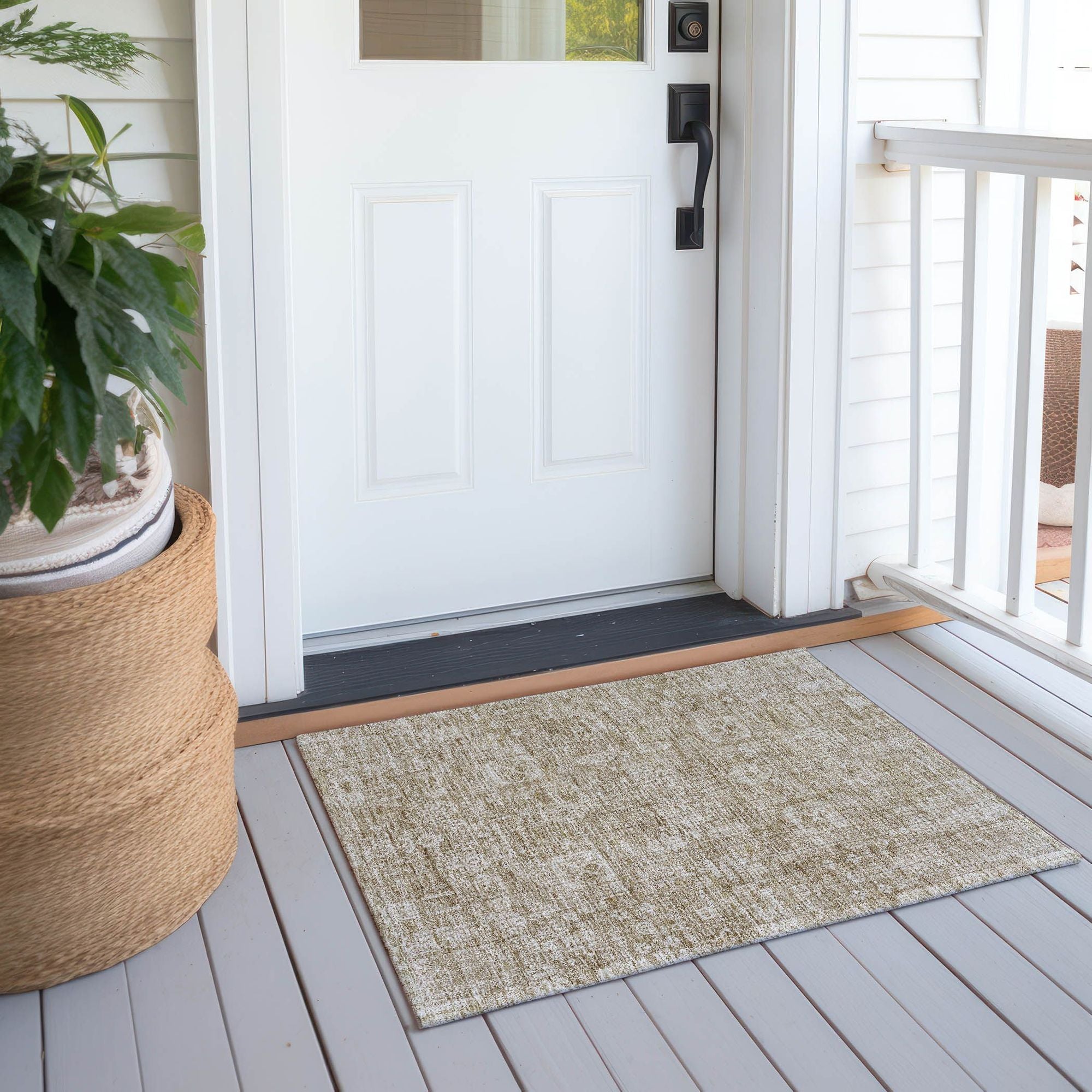 Machine Made ACN637 Beige Brown Rugs #color_beige brown