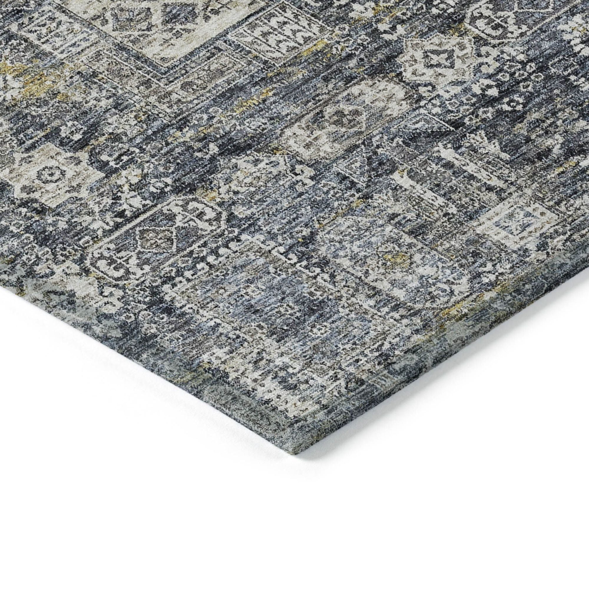 Machine Made ACN637 Charcoal Gray Rugs #color_charcoal gray