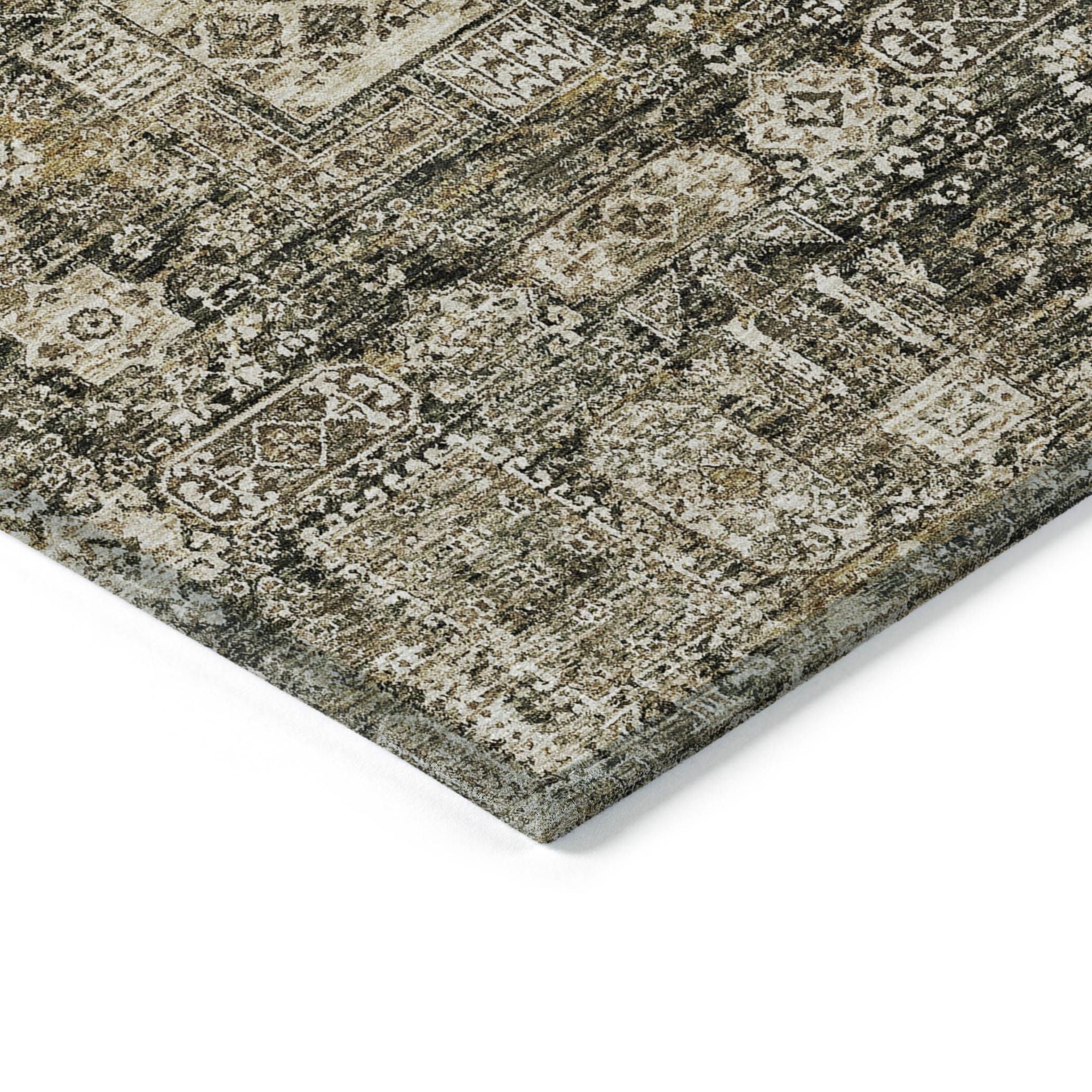 Machine Made ACN637 Coffee Brown Rugs #color_coffee brown