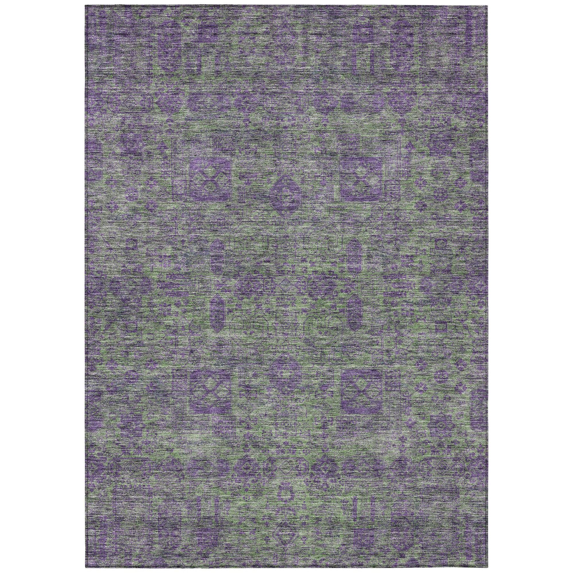 Machine Made ACN637 Fern Green Rugs #color_fern green