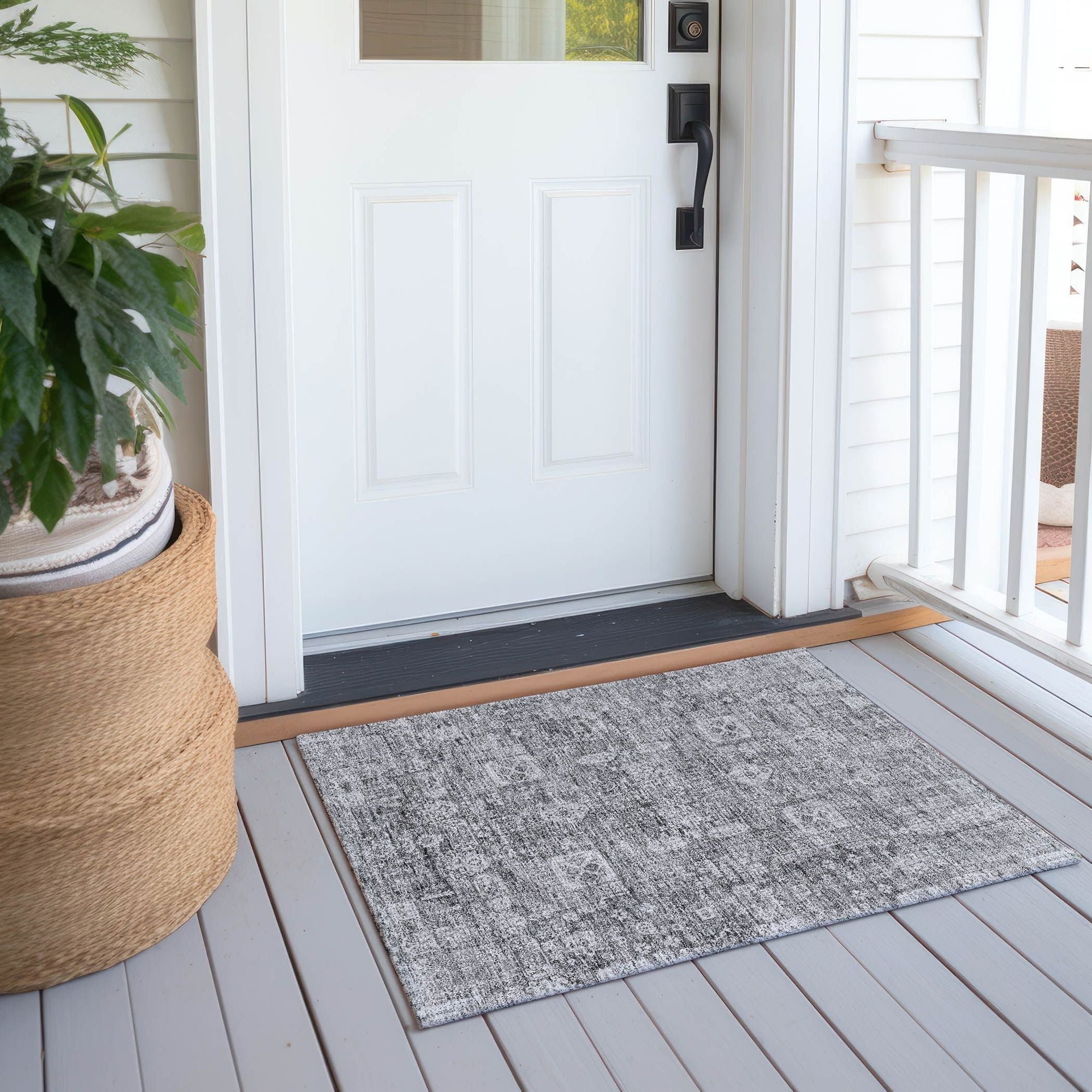 Machine Made ACN637 Gray  Rugs #color_gray 