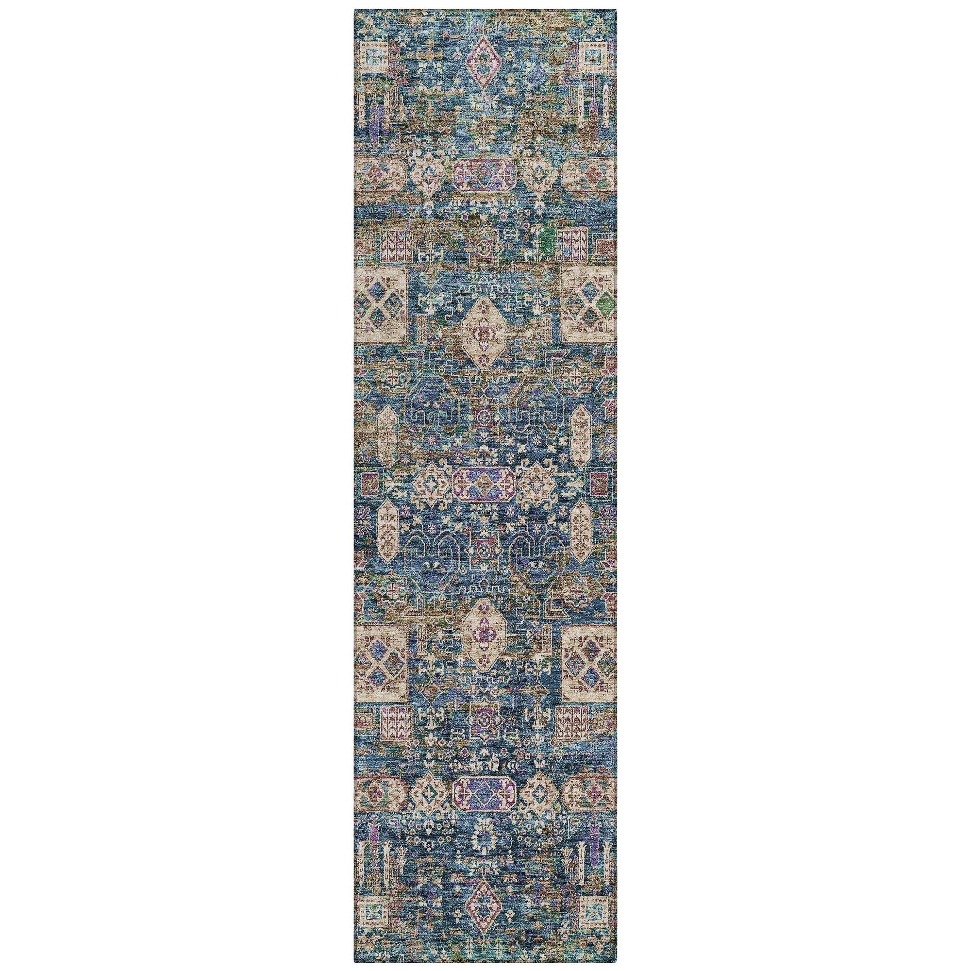 Machine Made ACN637 Green  Rugs #color_green 