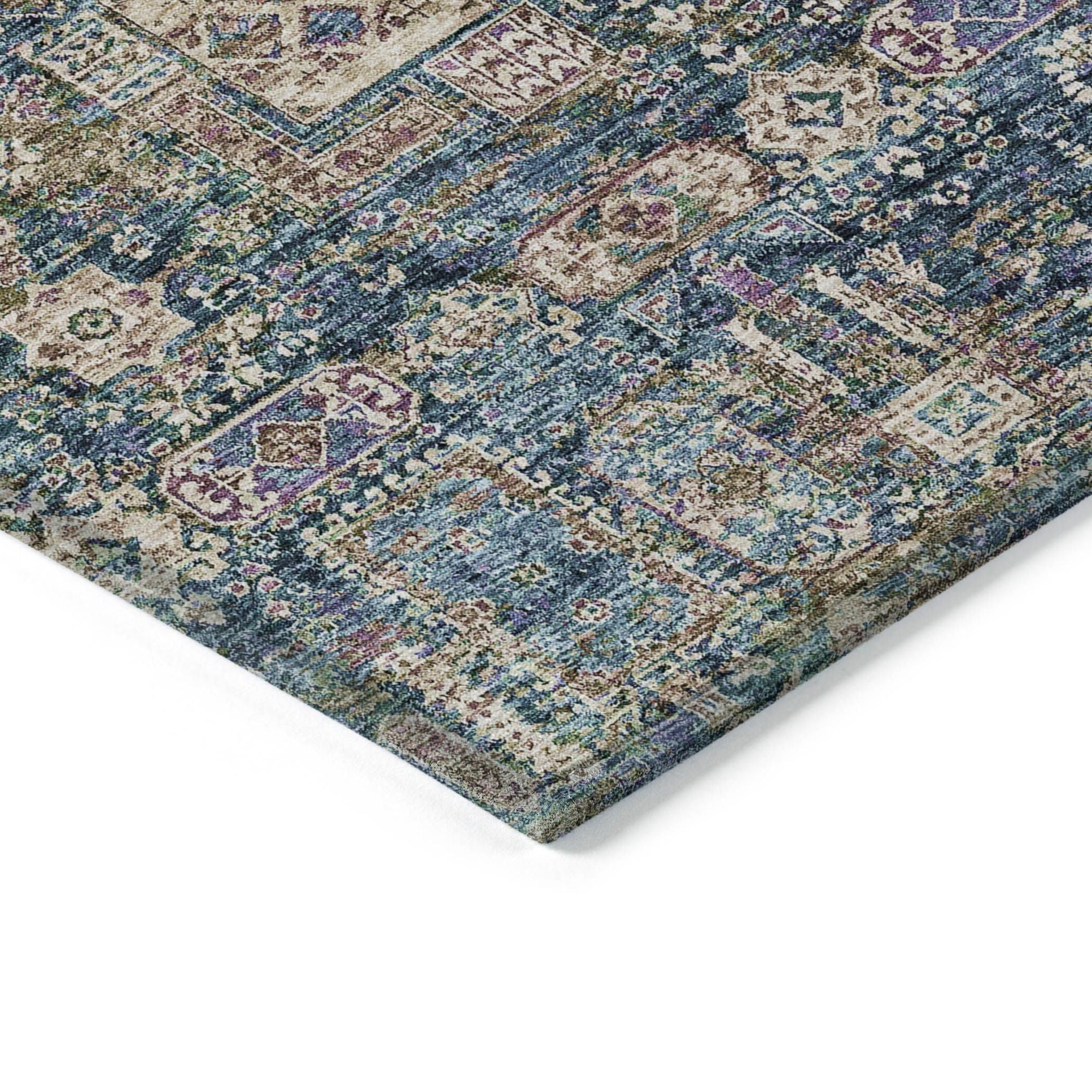 Machine Made ACN637 Green  Rugs #color_green 