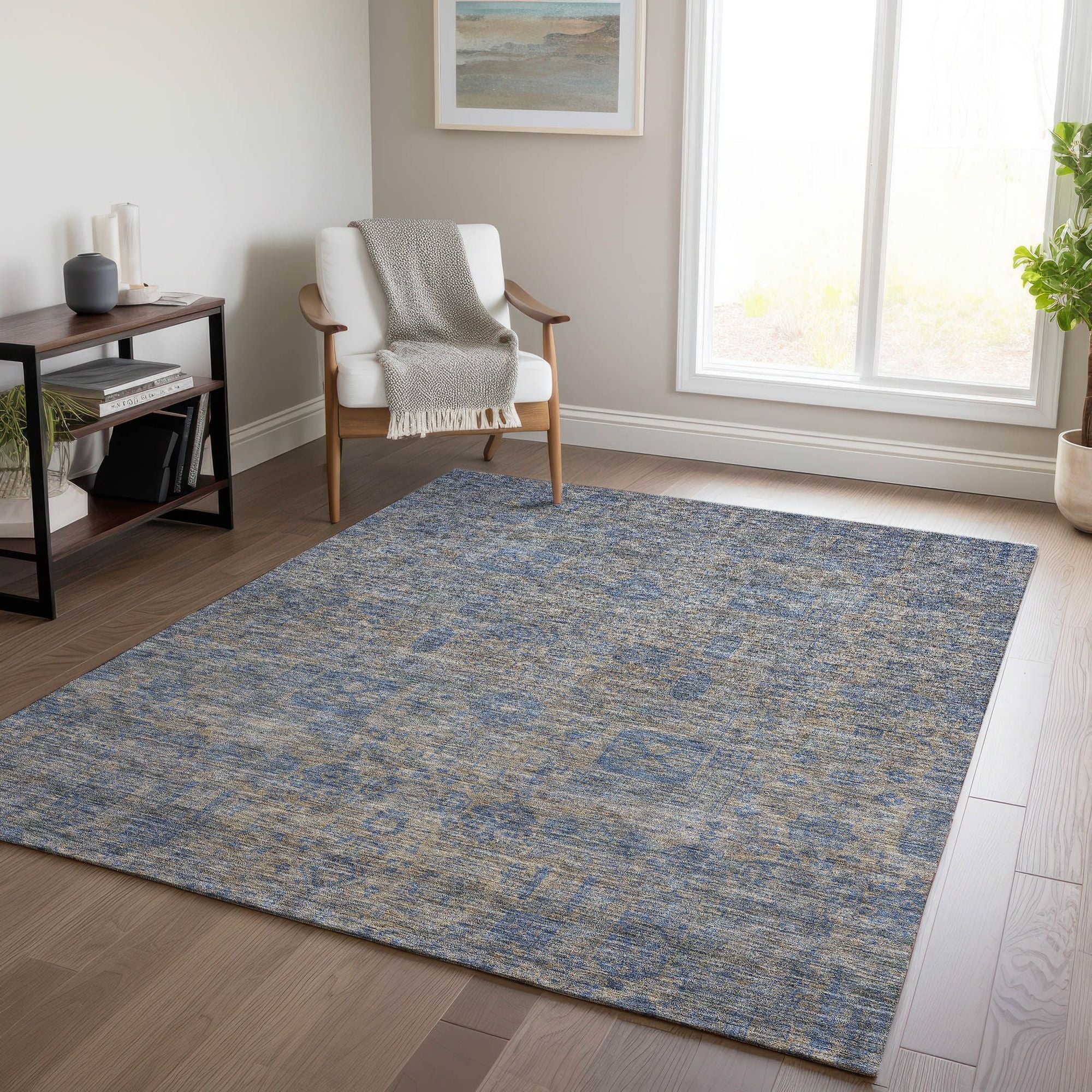 Machine Made ACN637 Khaki Brown Rugs #color_khaki brown