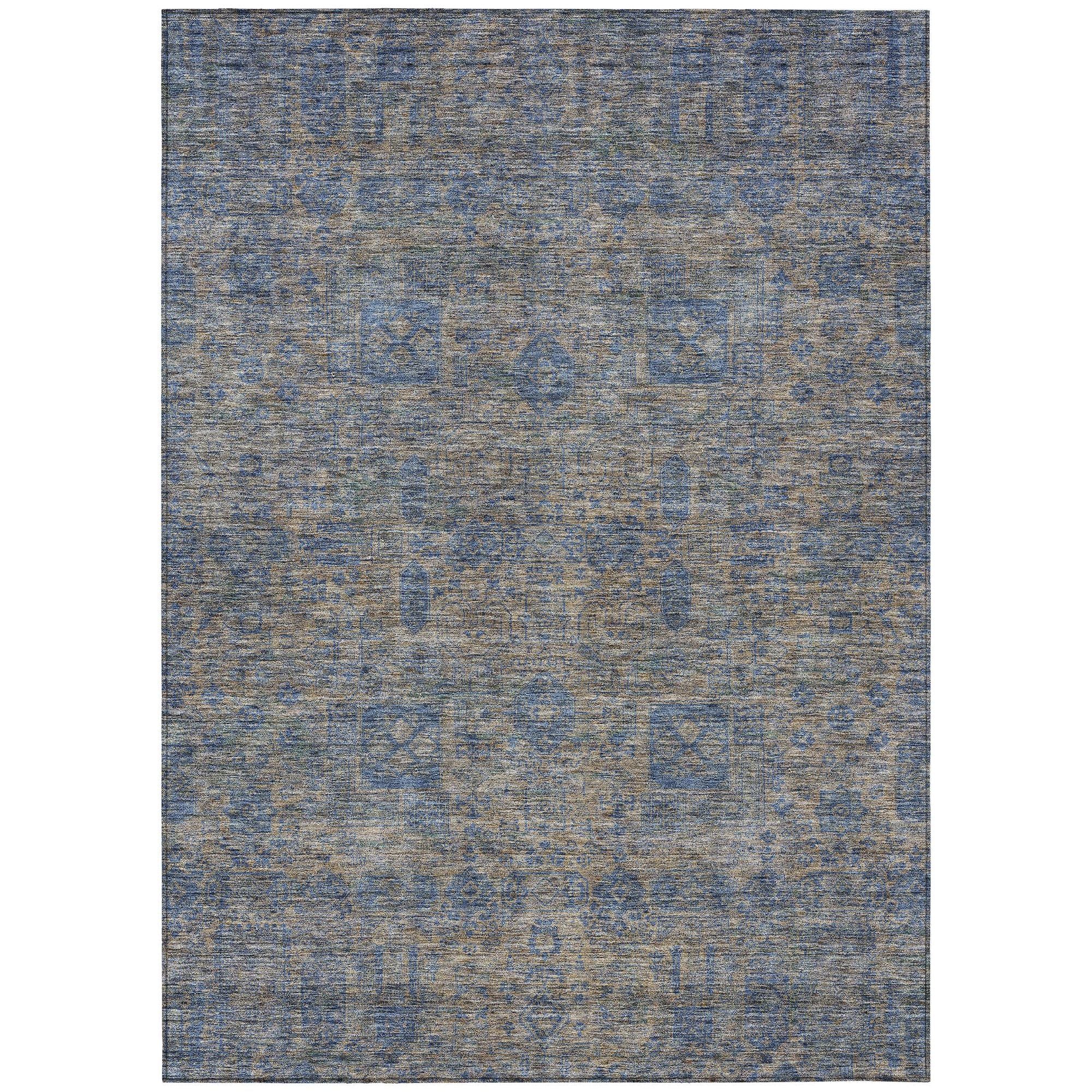 Machine Made ACN637 Khaki Brown Rugs #color_khaki brown