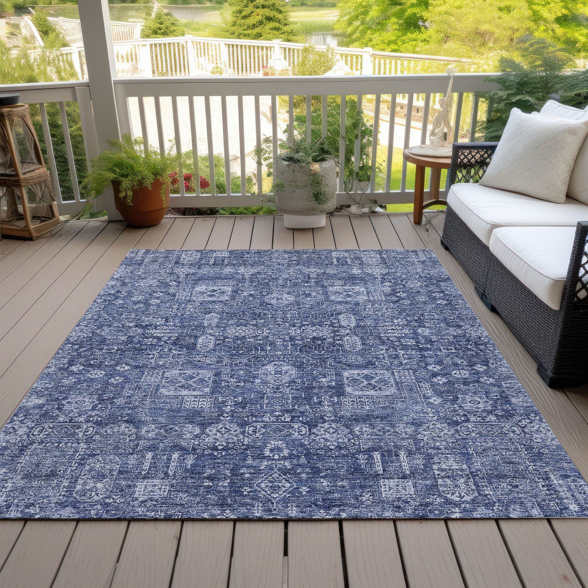 Machine Made ACN637 Navy Blue Rugs #color_navy blue