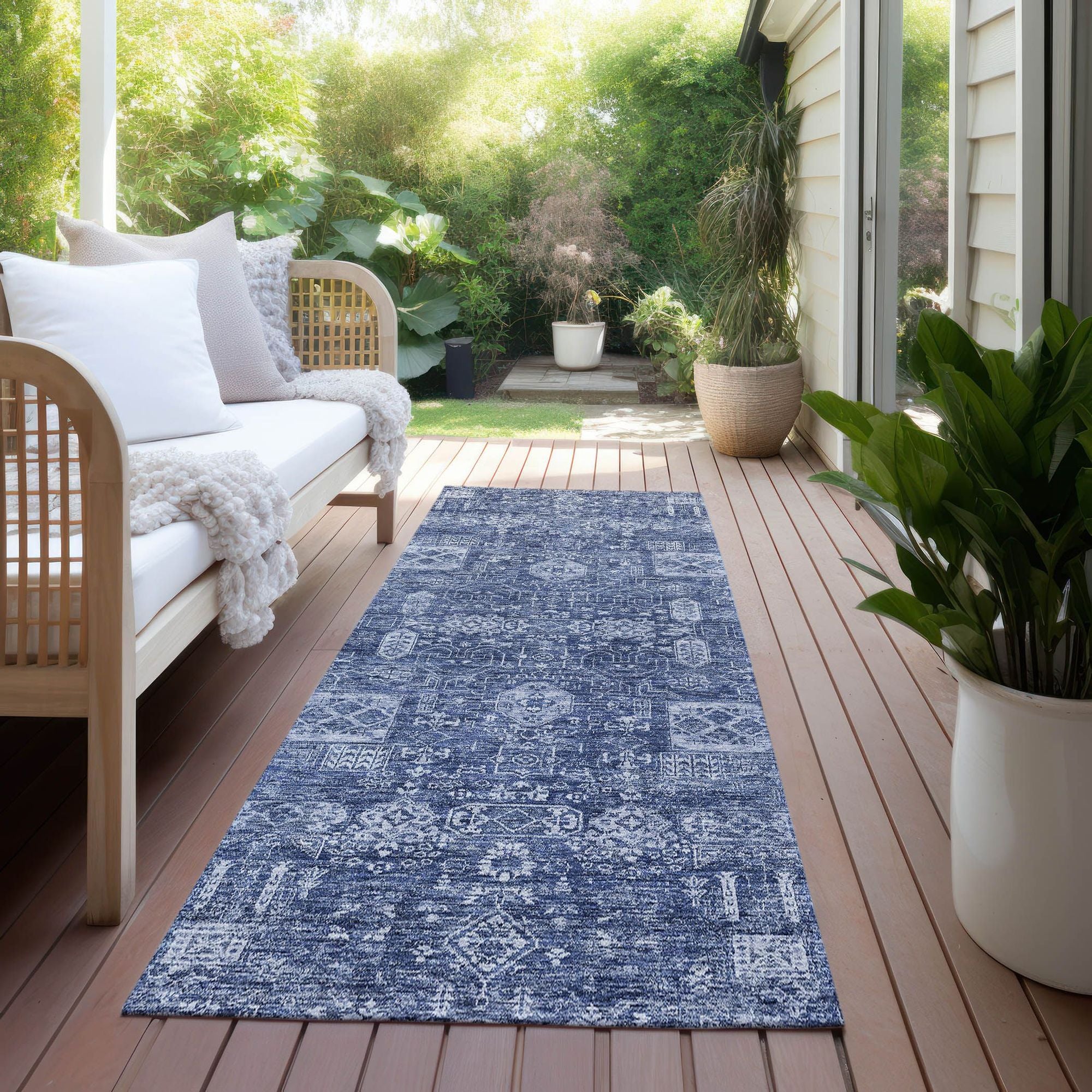 Machine Made ACN637 Navy Blue Rugs #color_navy blue