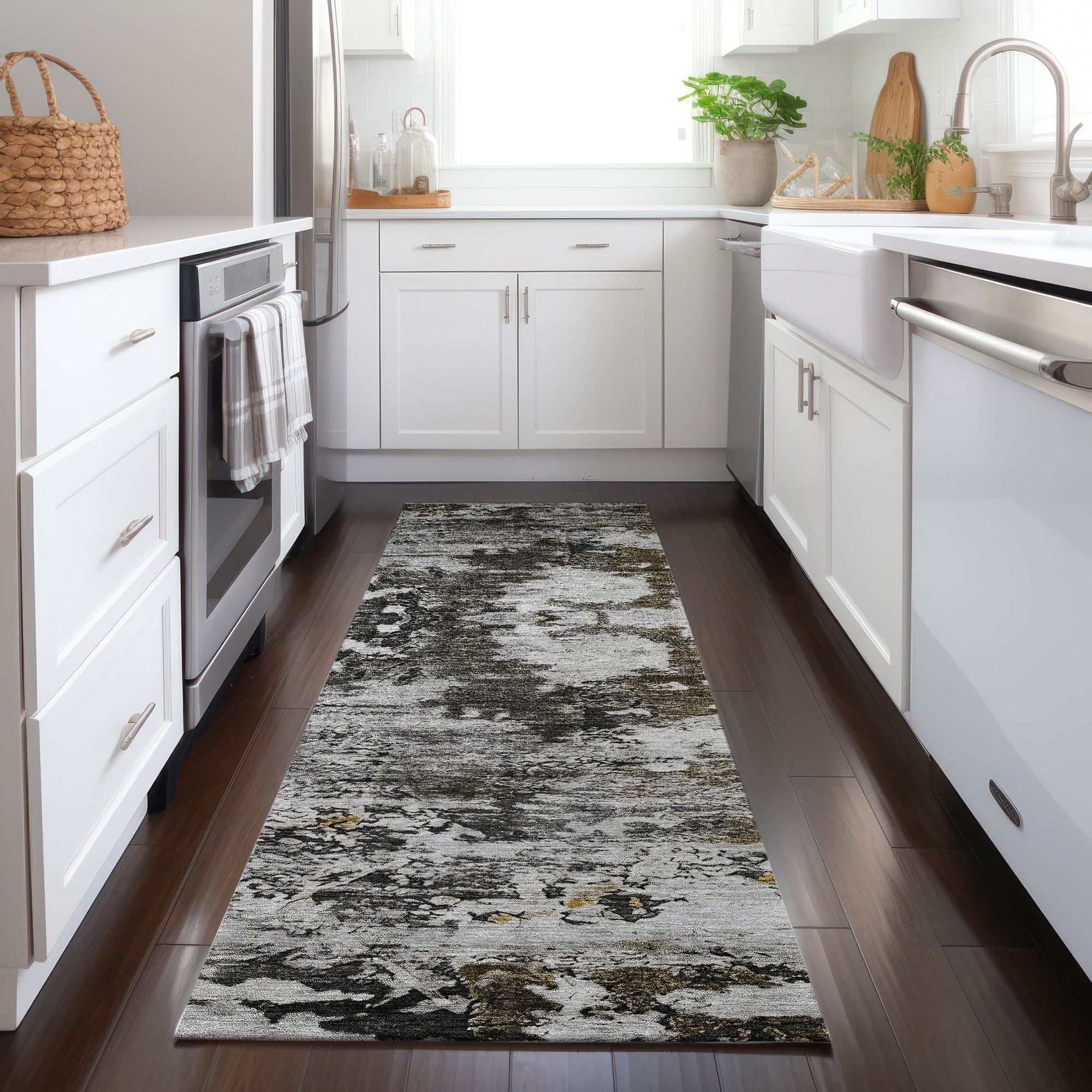 Machine Made ACN638 Taupe Brown Rugs #color_taupe brown