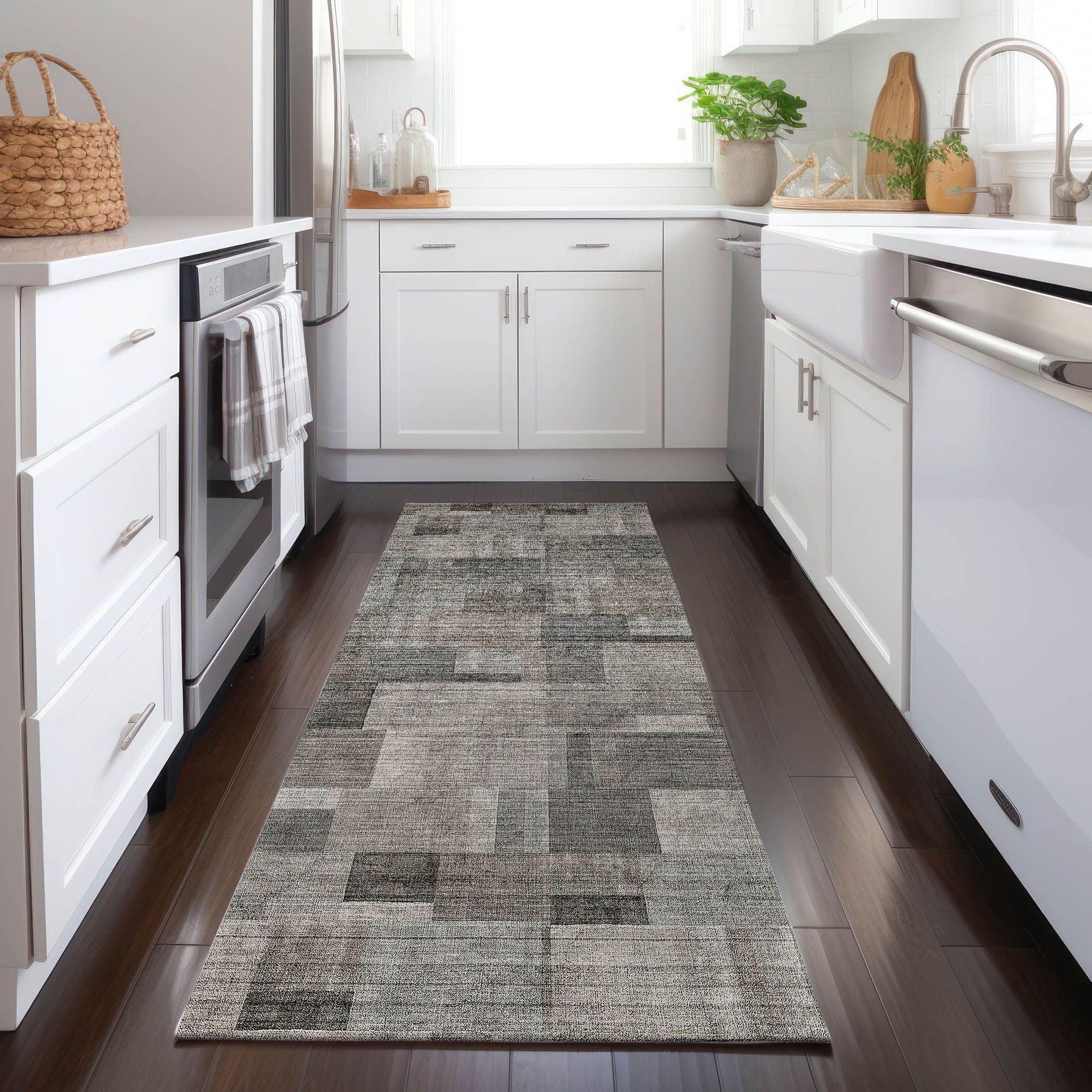 Machine Made ACN639 Taupe Brown Rugs #color_taupe brown