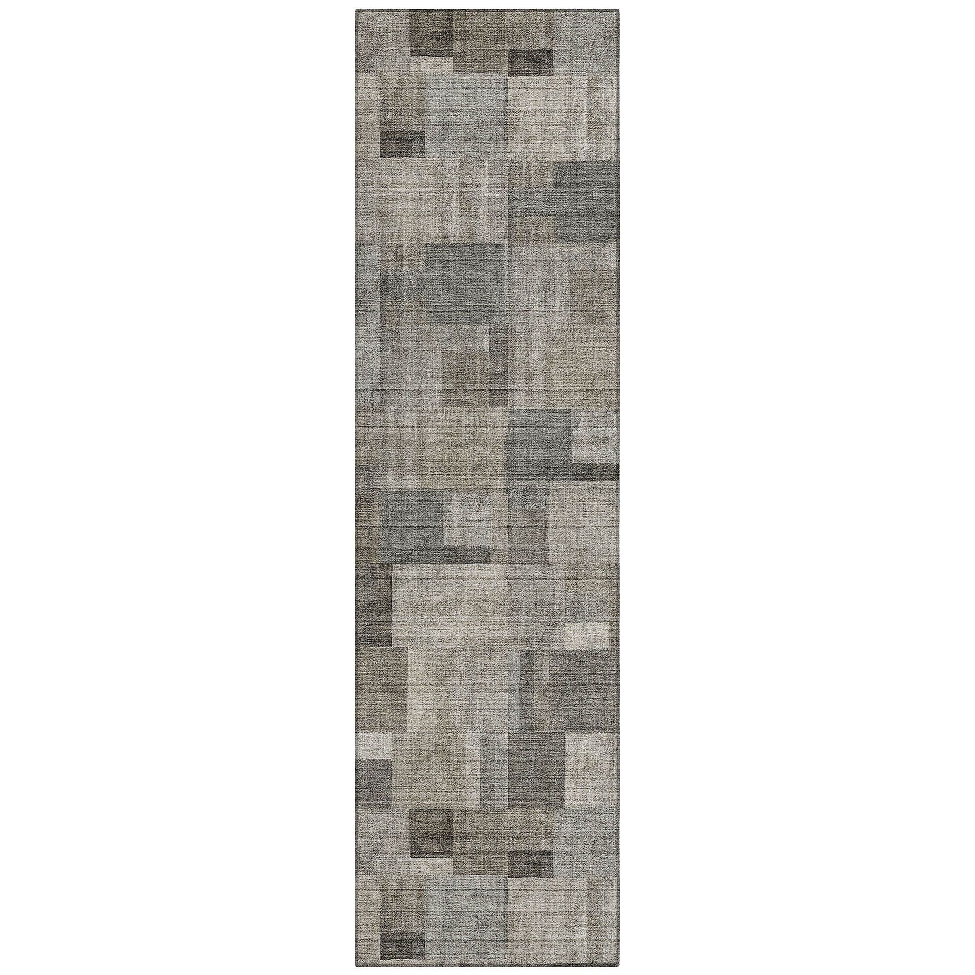 Machine Made ACN639 Taupe Brown Rugs #color_taupe brown