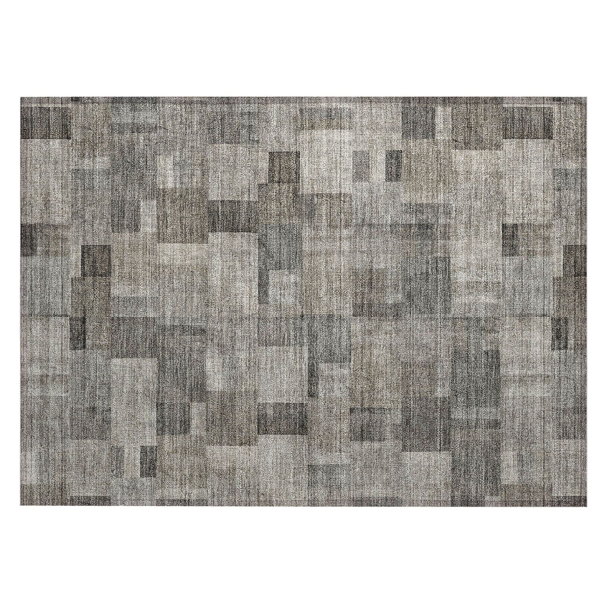 Machine Made ACN639 Taupe Brown Rugs #color_taupe brown